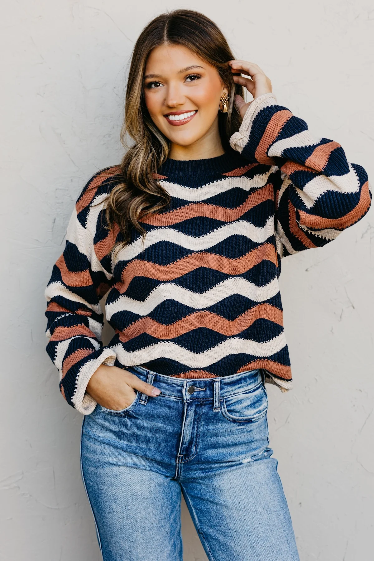 The Melany Wavy Sweater - Image 6