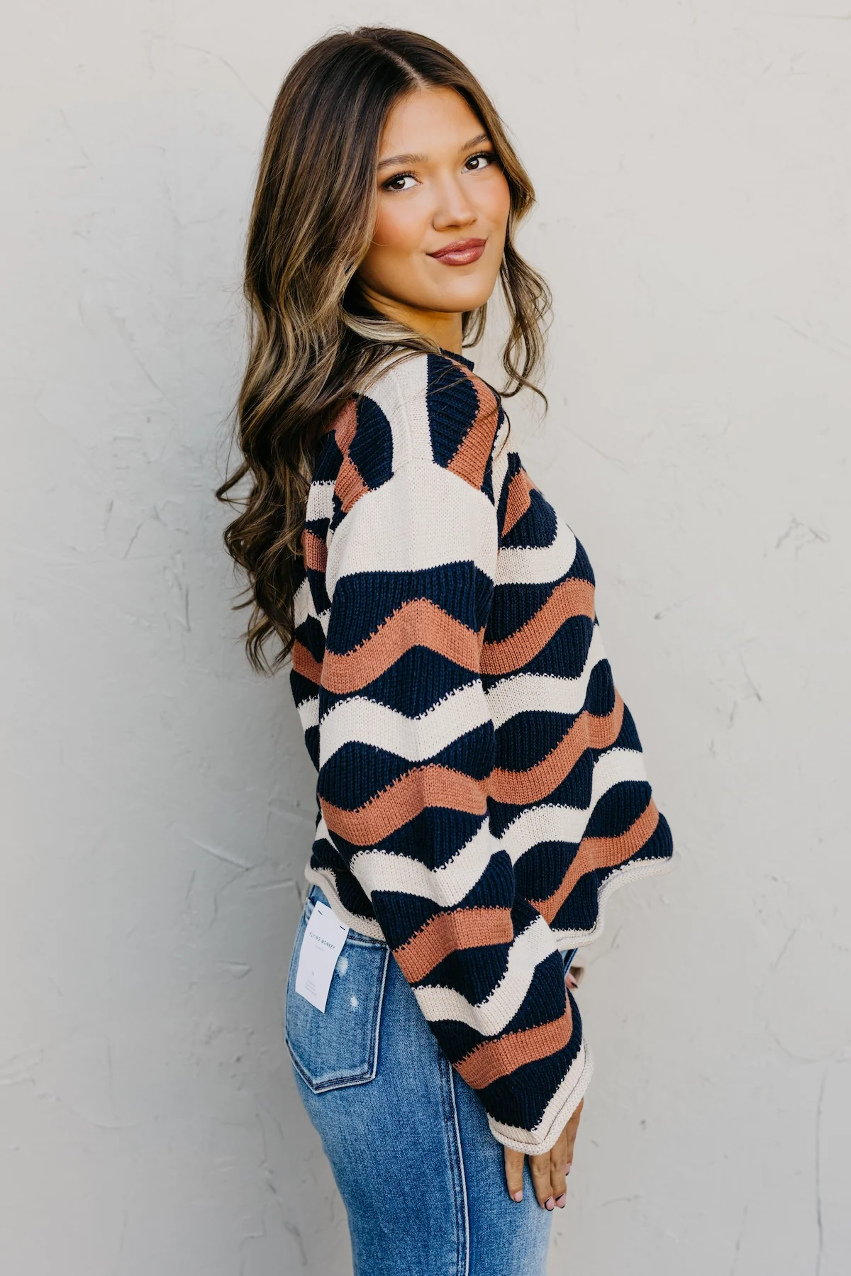The Melany Wavy Sweater - Image 8