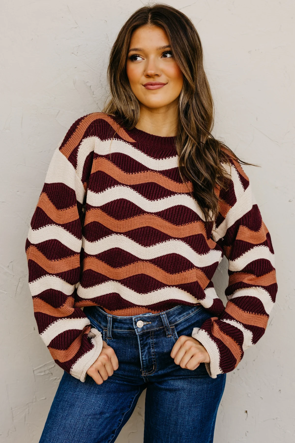 The Melany Wavy Sweater - Image 7