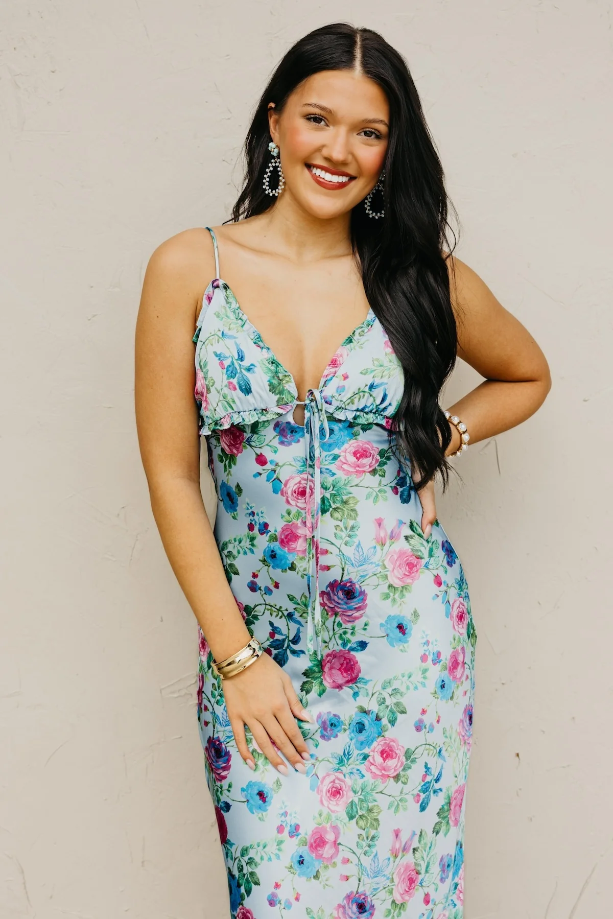 The Melody Floral Maxi Dress - Image 6