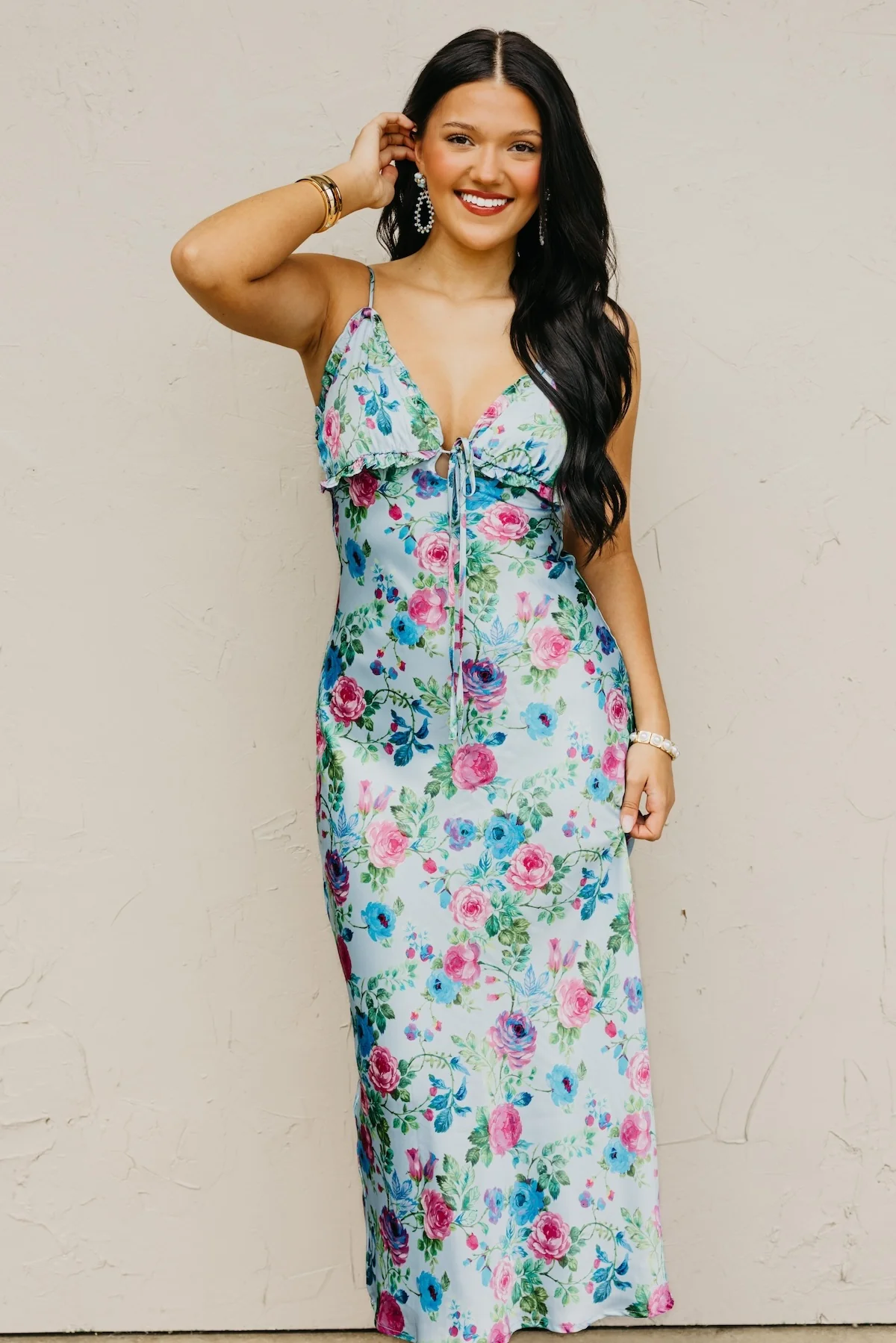 The Melody Floral Maxi Dress - Image 8