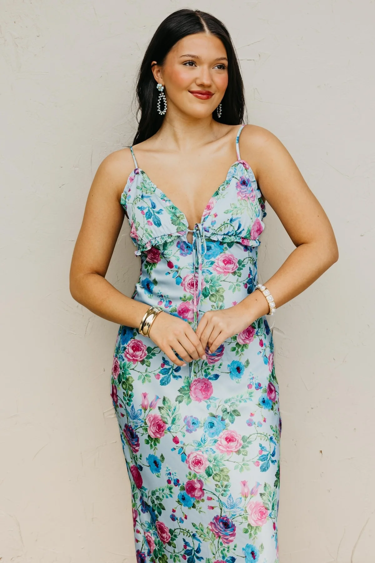 The Melody Floral Maxi Dress - Image 9
