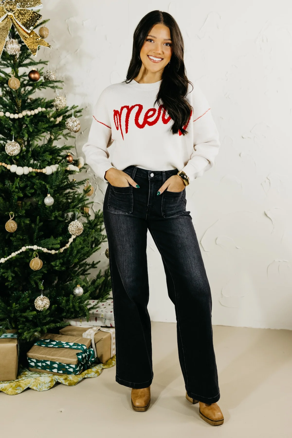 The Merry Reverse Seam Sweater - Image 2