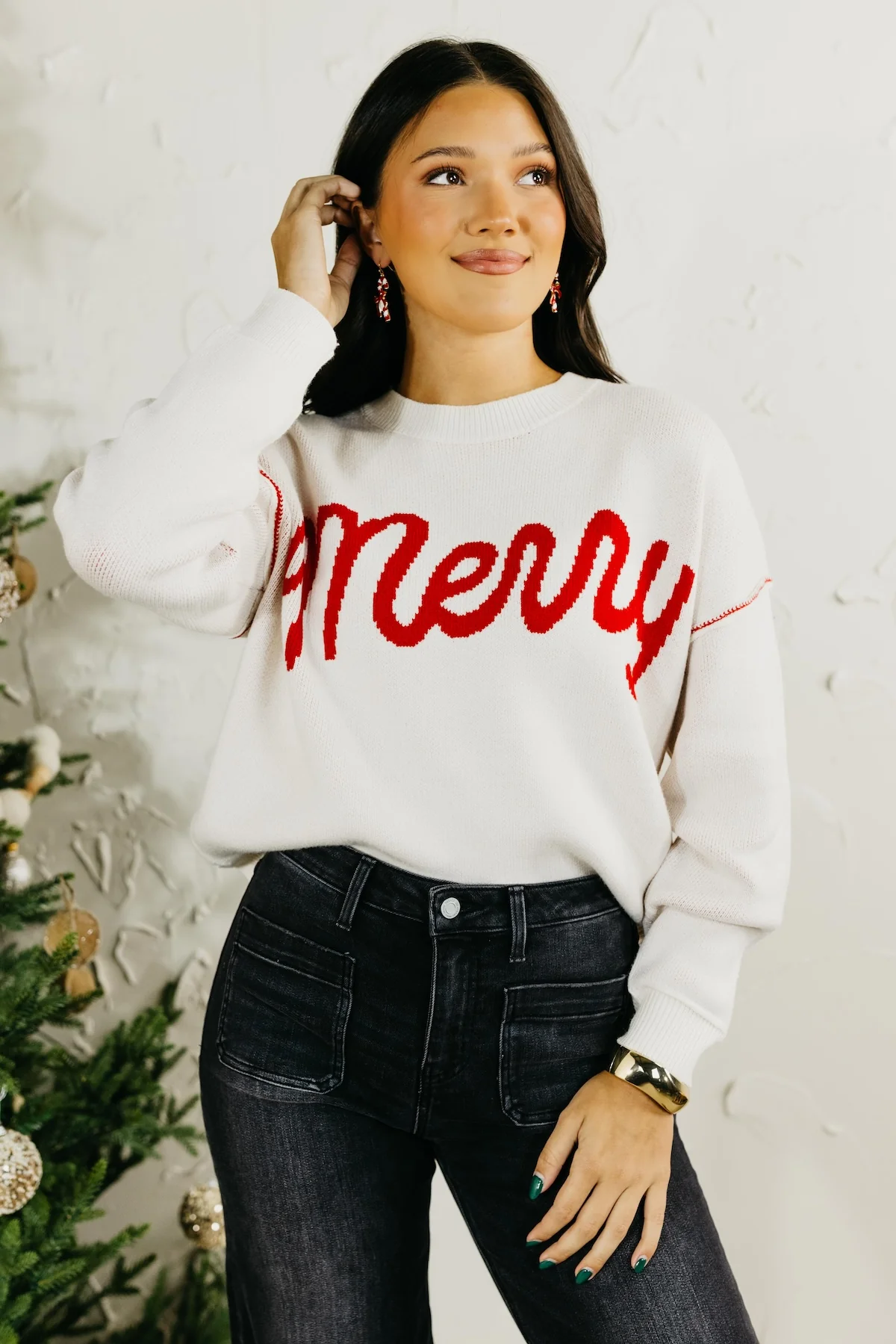 The Merry Reverse Seam Sweater - Image 3