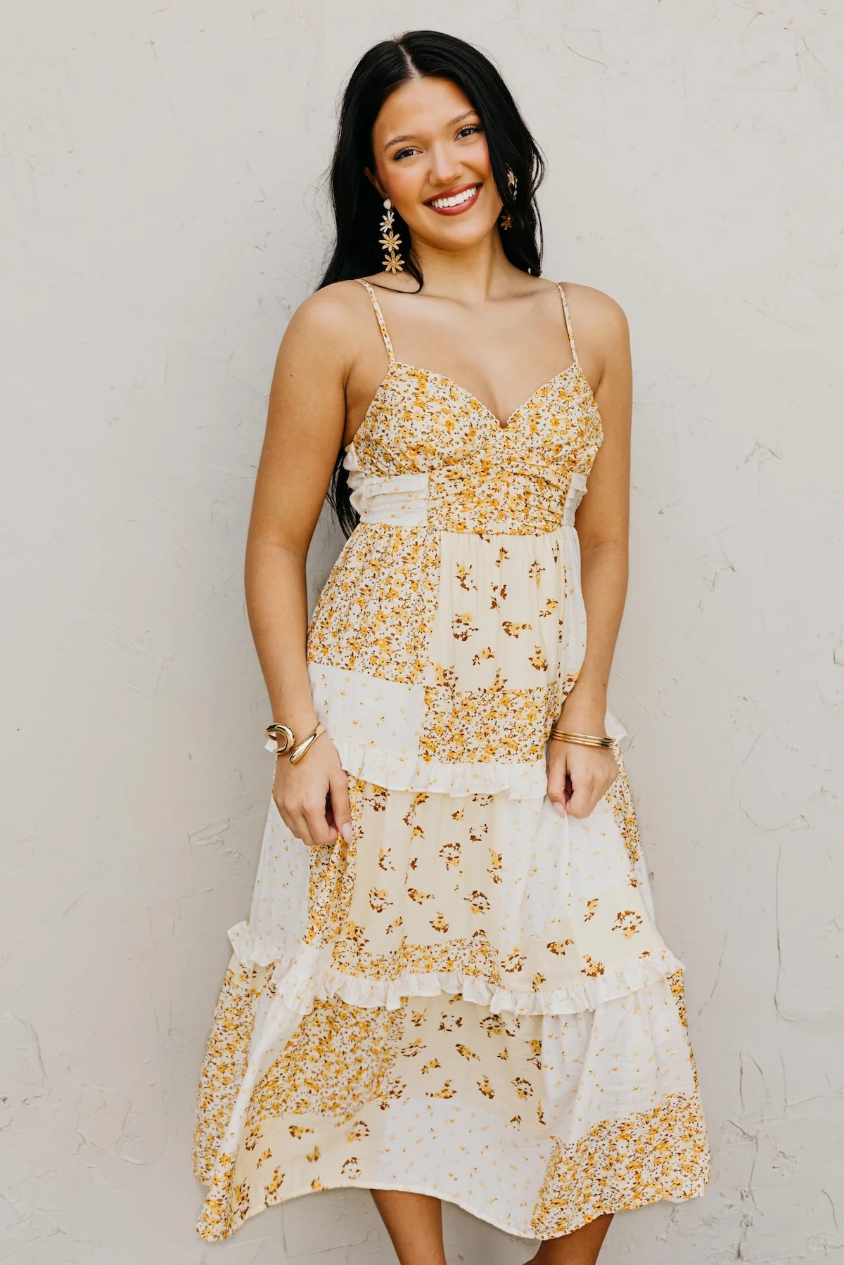 The Messiah Patchwork Midi Dress - Image 5