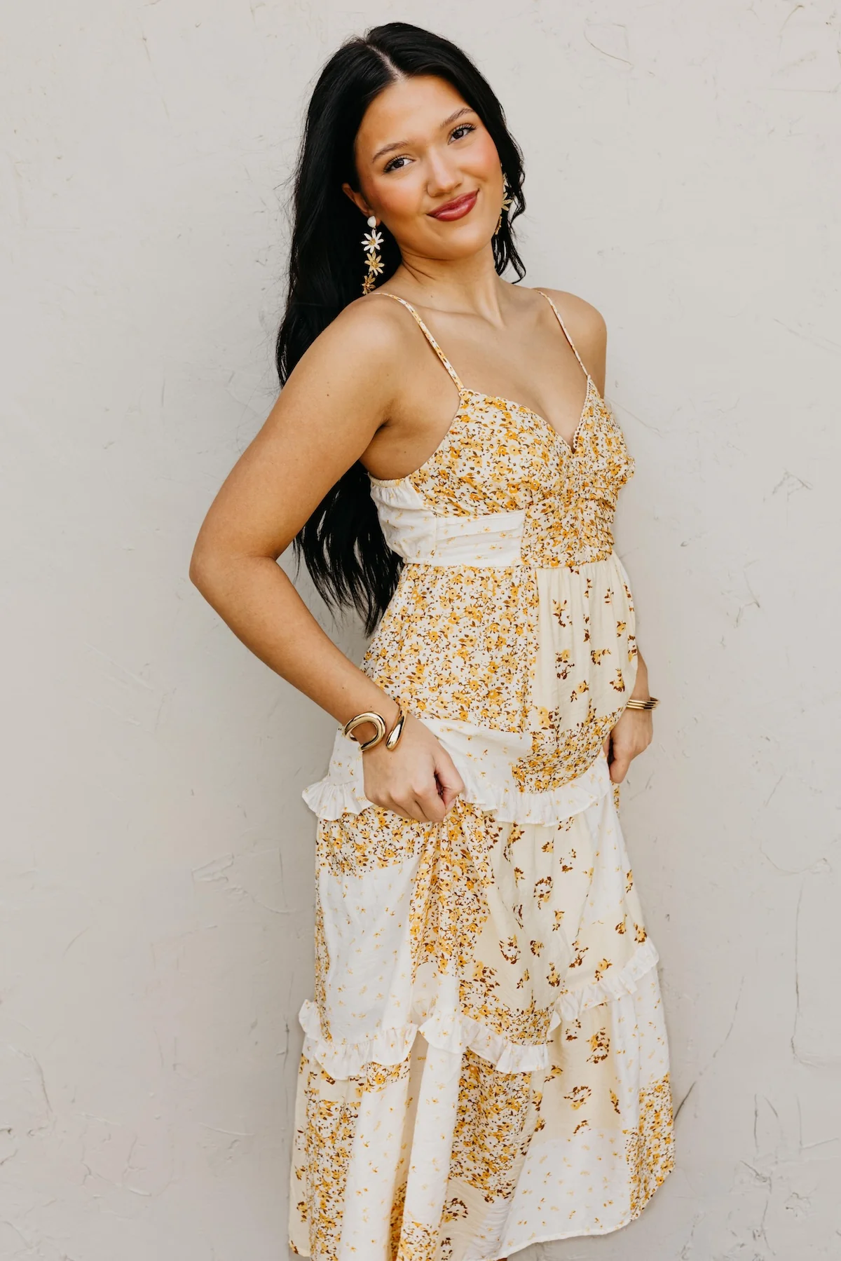 The Messiah Patchwork Midi Dress - Image 6