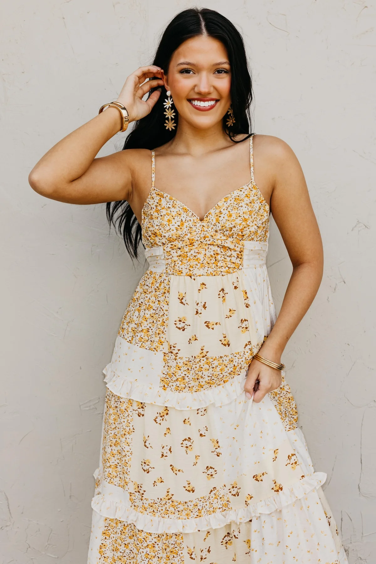 The Messiah Patchwork Midi Dress - Image 7