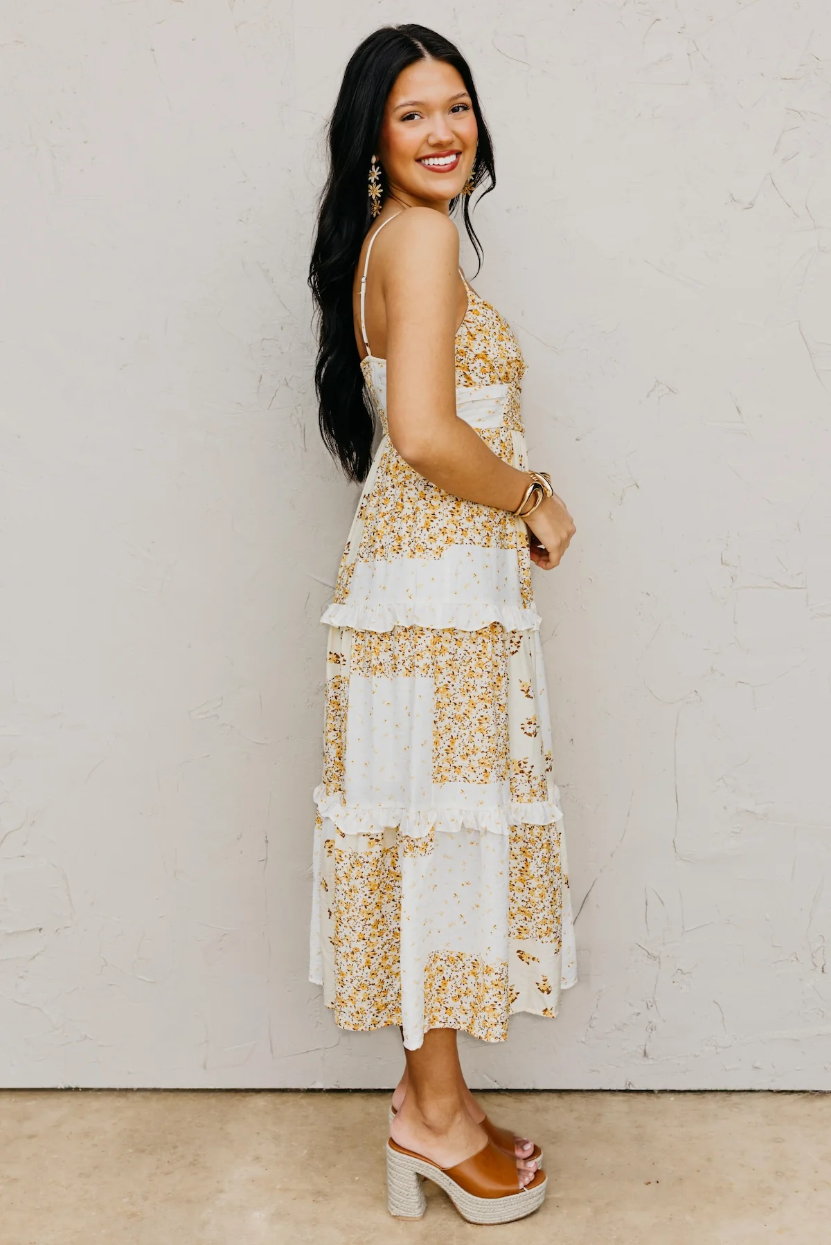 The Messiah Patchwork Midi Dress - Image 8