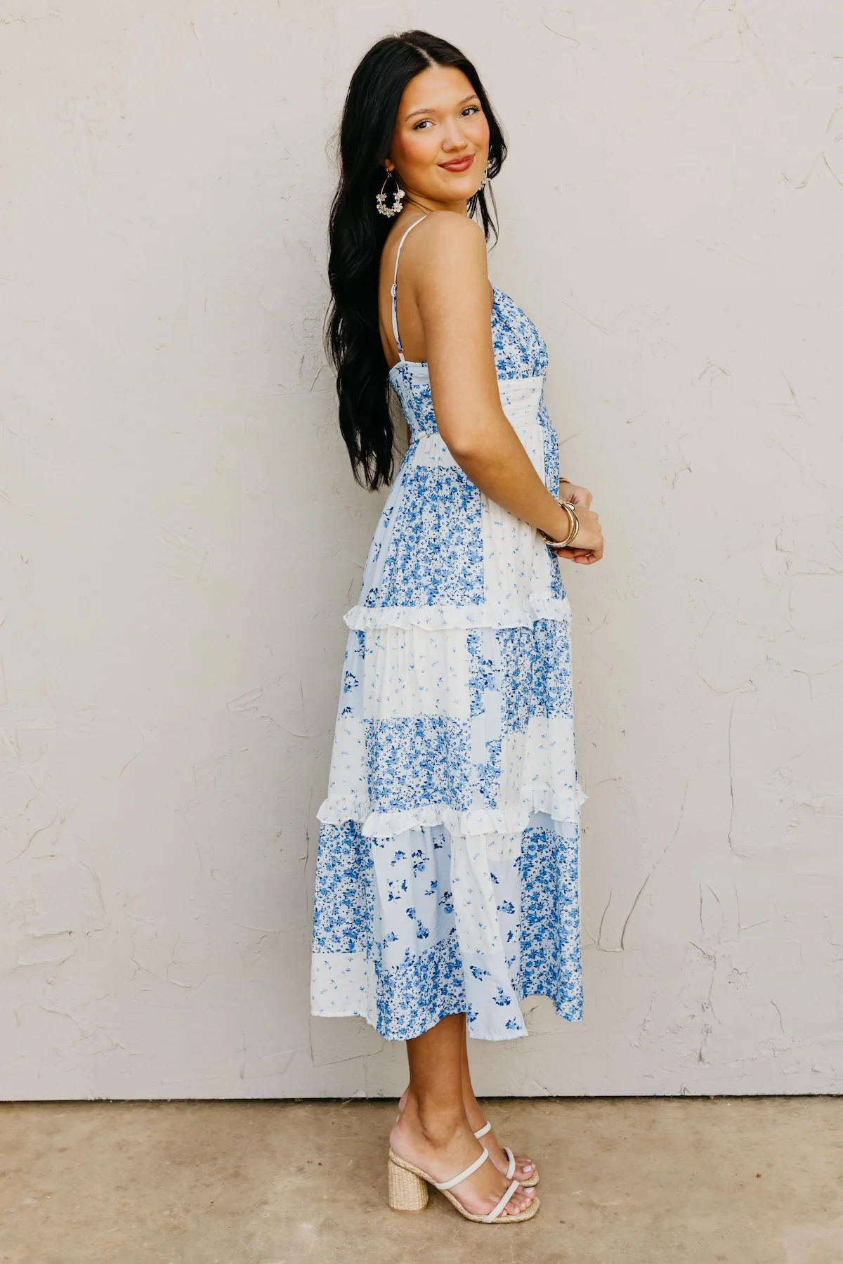 The Messiah Patchwork Midi Dress - Image 10
