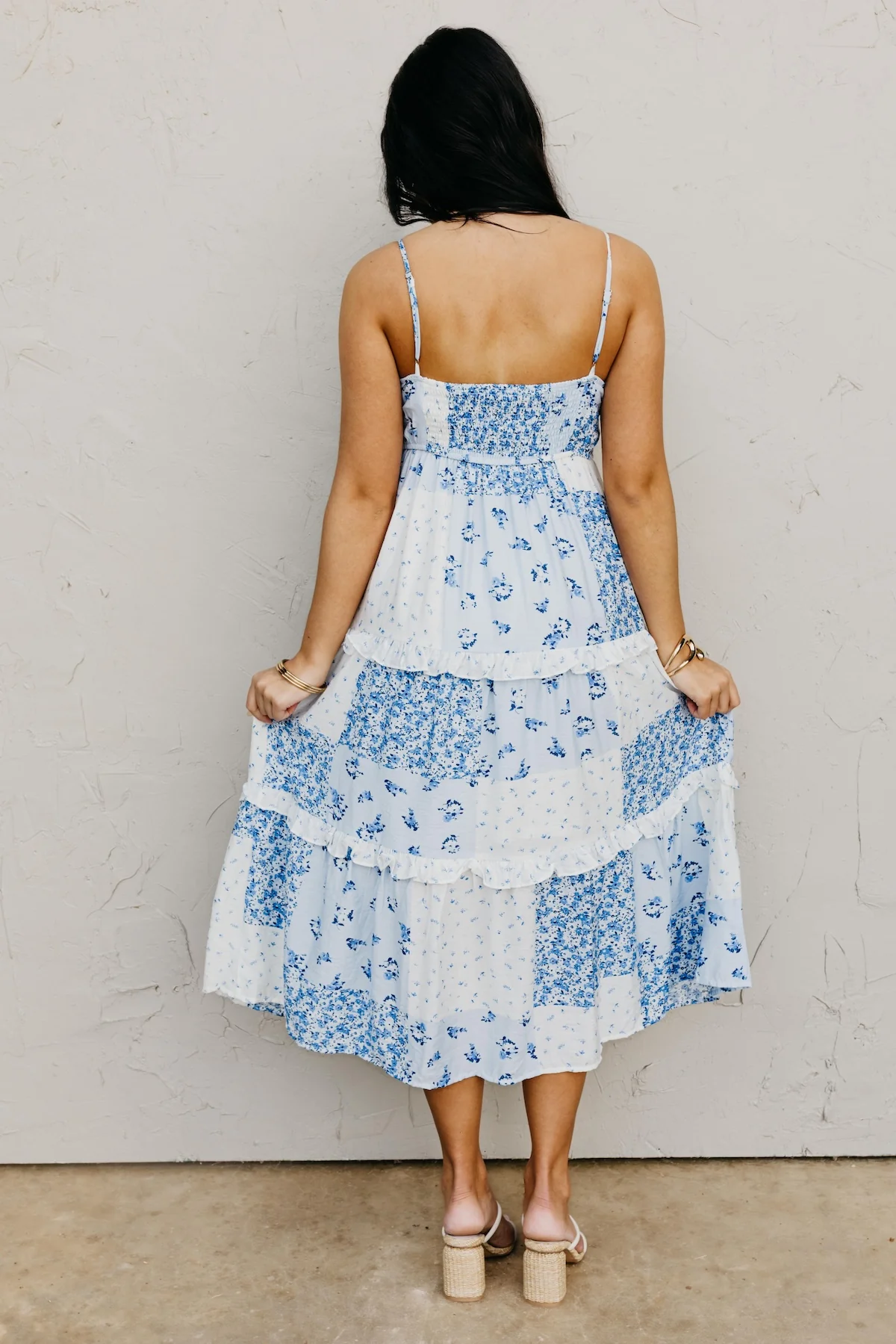 The Messiah Patchwork Midi Dress - Image 11