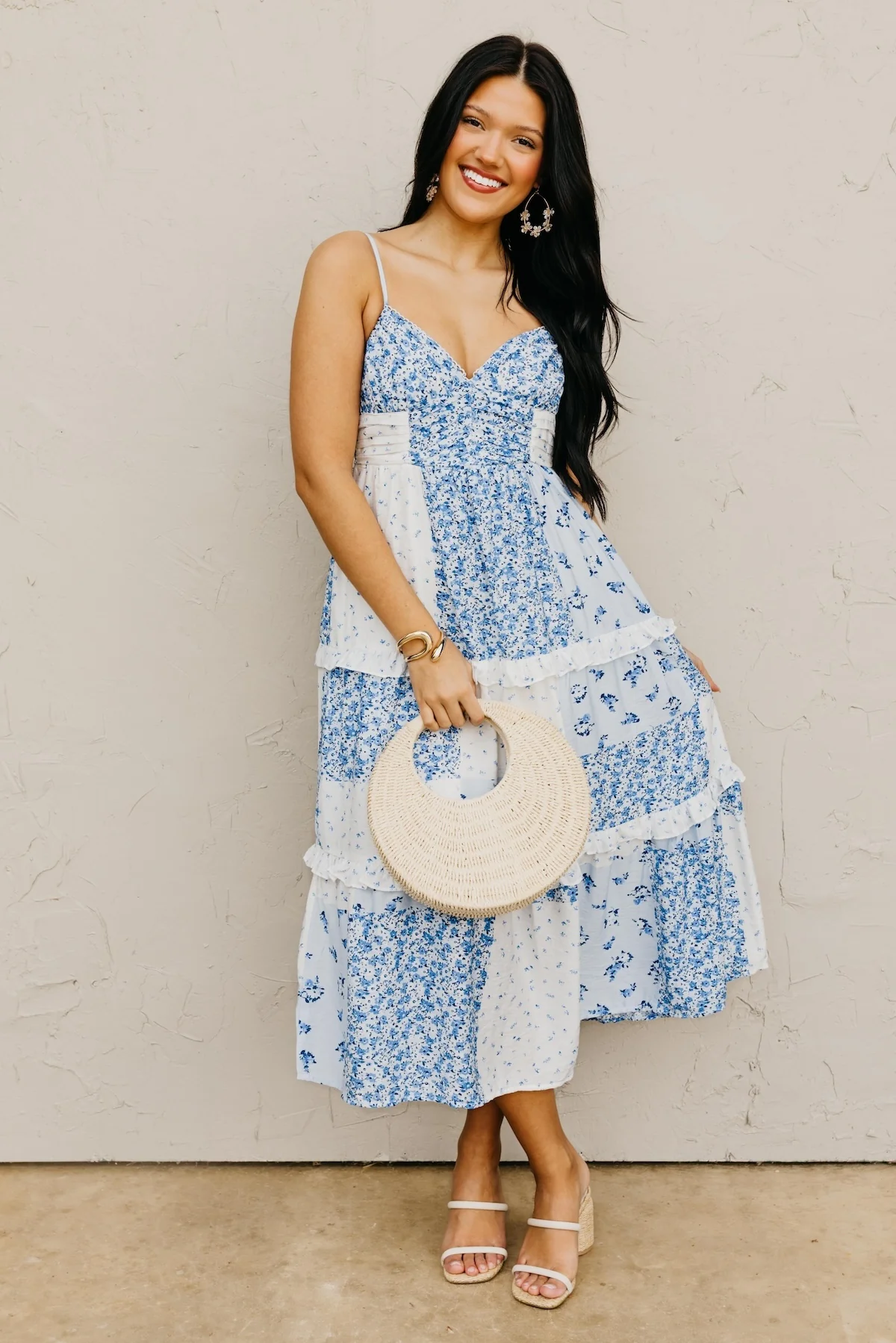 The Messiah Patchwork Midi Dress - Image 4