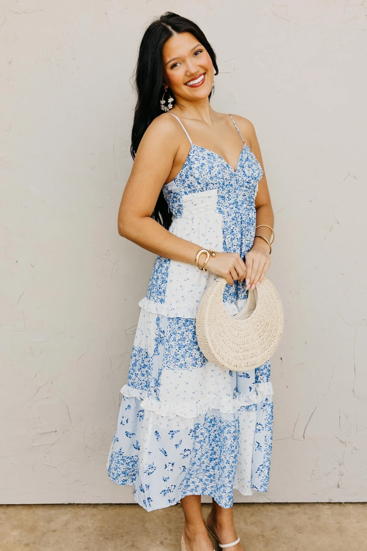 The Messiah Patchwork Midi Dress - Image 5