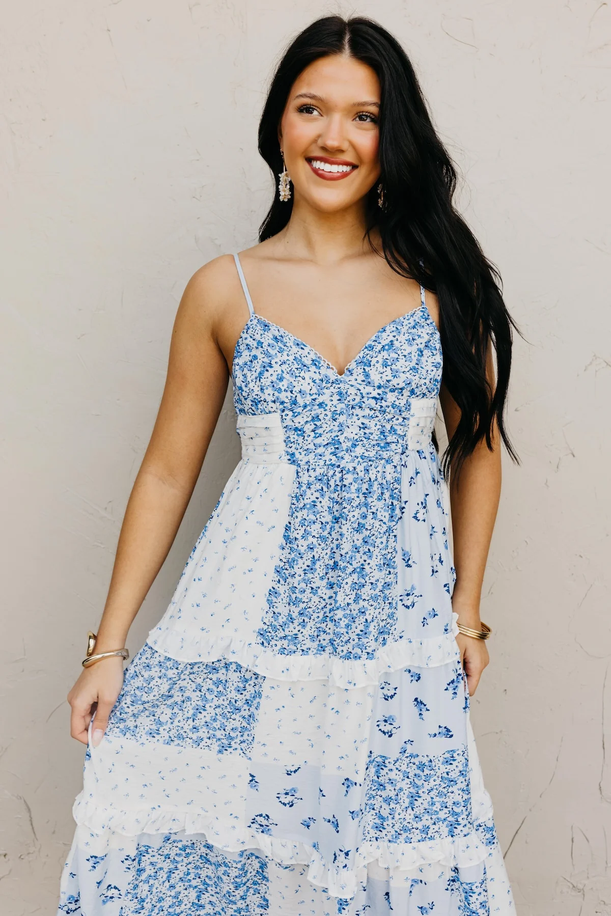 The Messiah Patchwork Midi Dress - Image 9