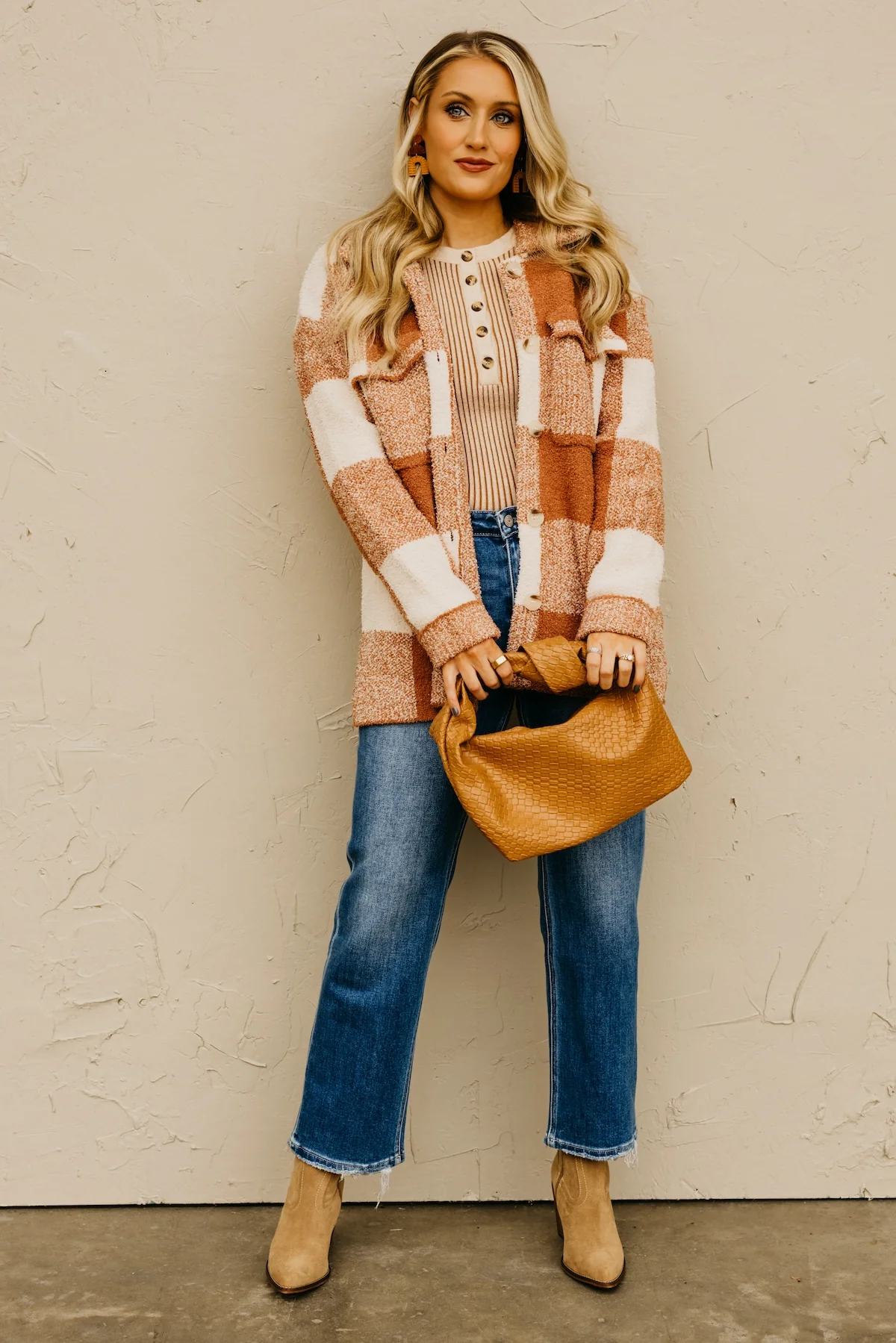 The Milan Check Pattern Shacket - Image 2