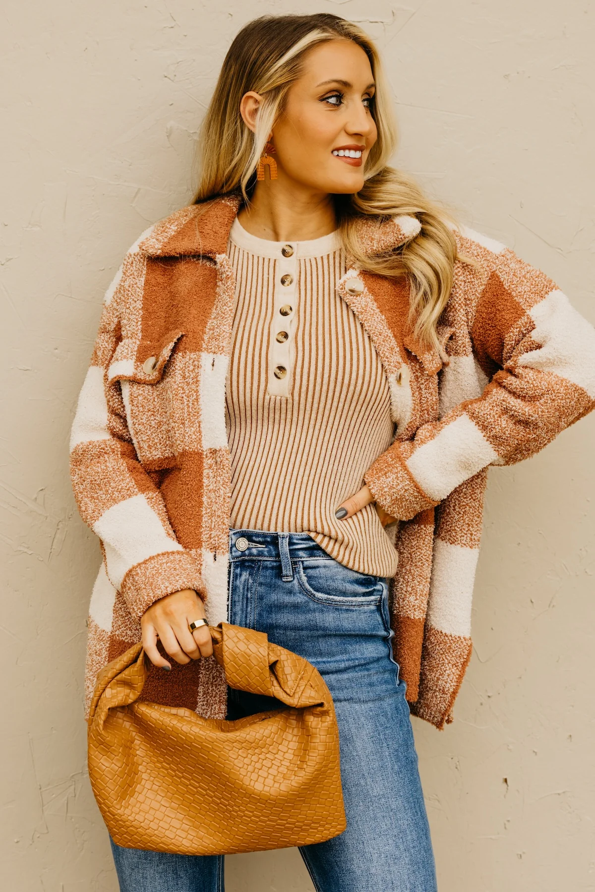 The Milan Check Pattern Shacket - Image 5