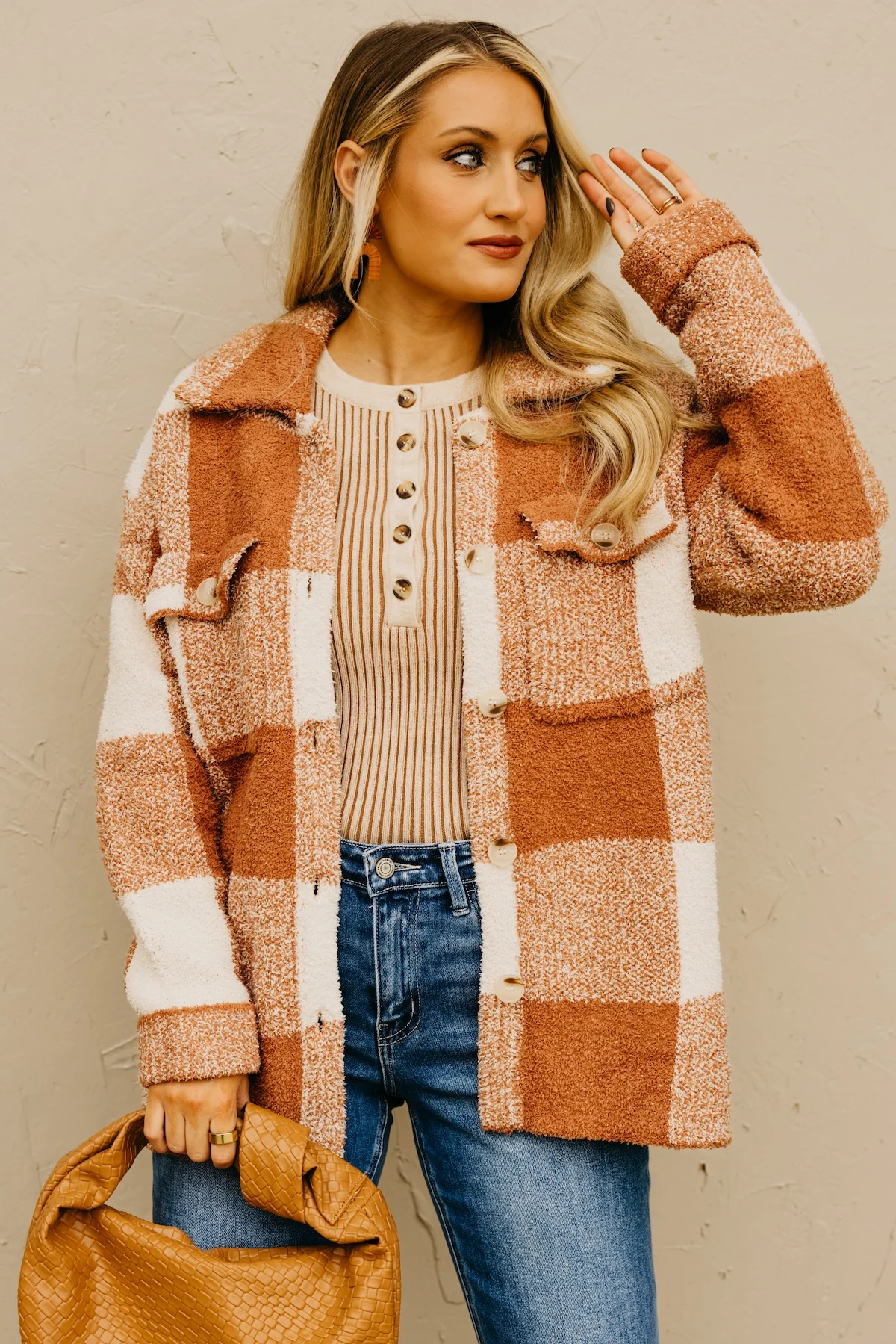 The Milan Check Pattern Shacket - Image 7