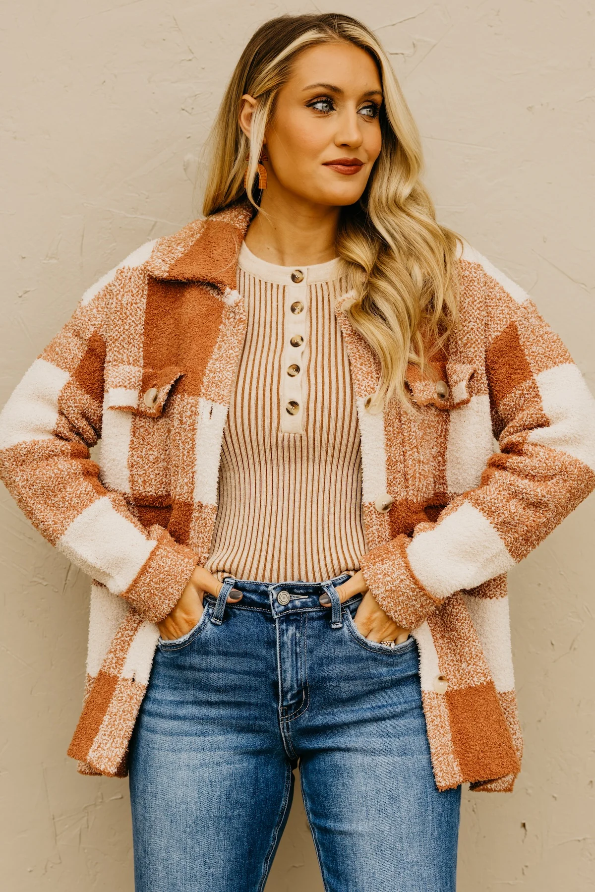 The Milan Check Pattern Shacket - Image 8
