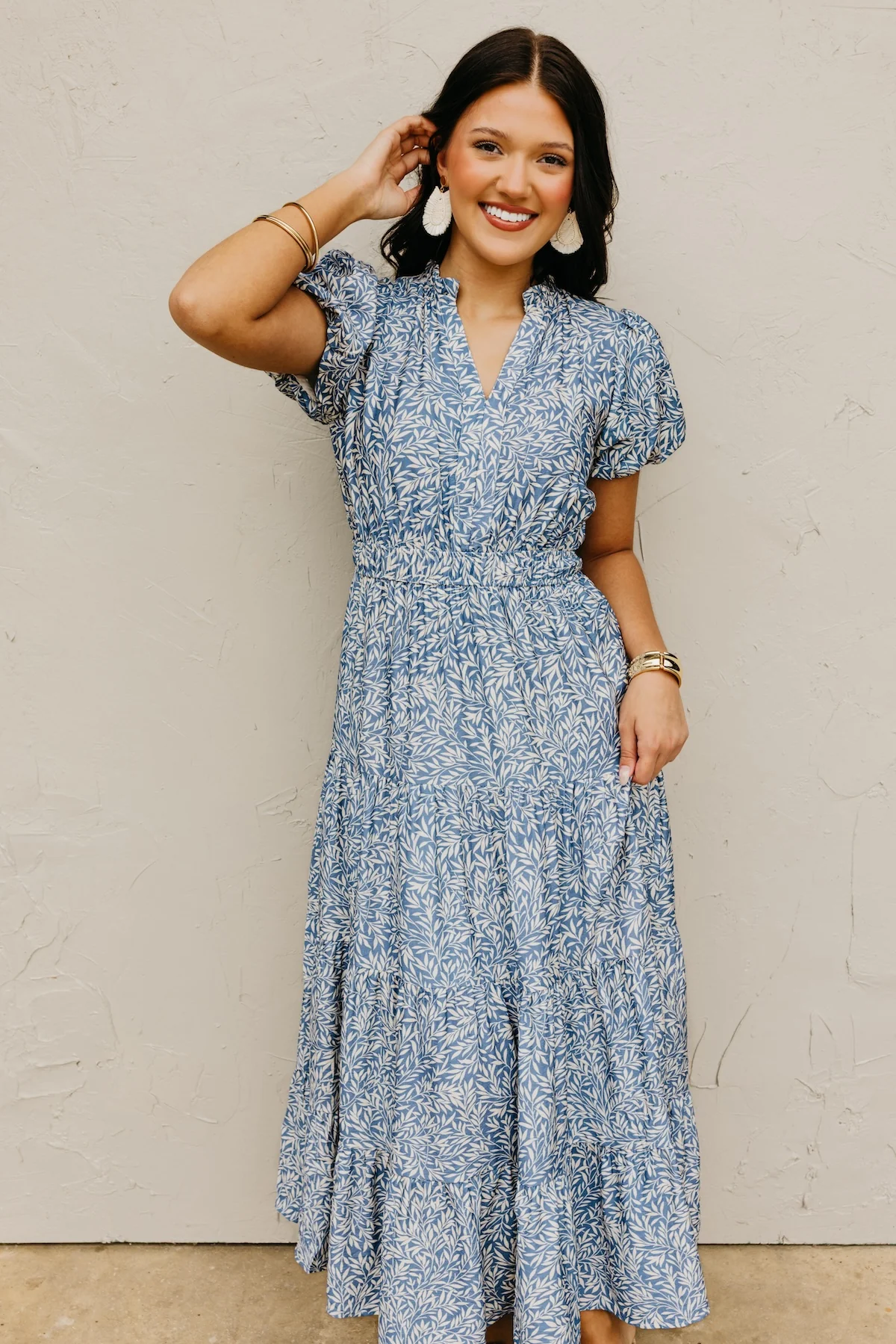 The Milo Bubble Sleeve Maxi Dress - Image 7