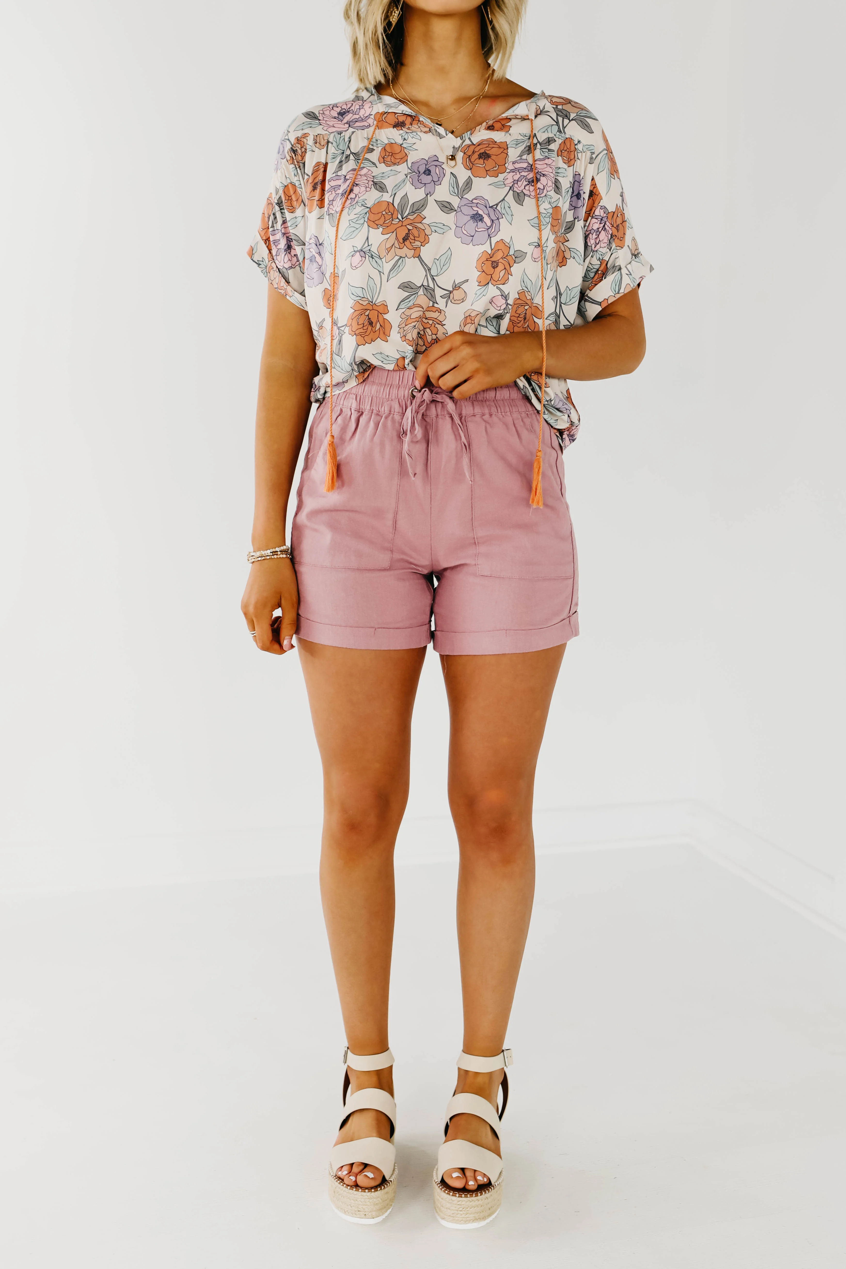 The Misty Tie Front Shorts - Image 3