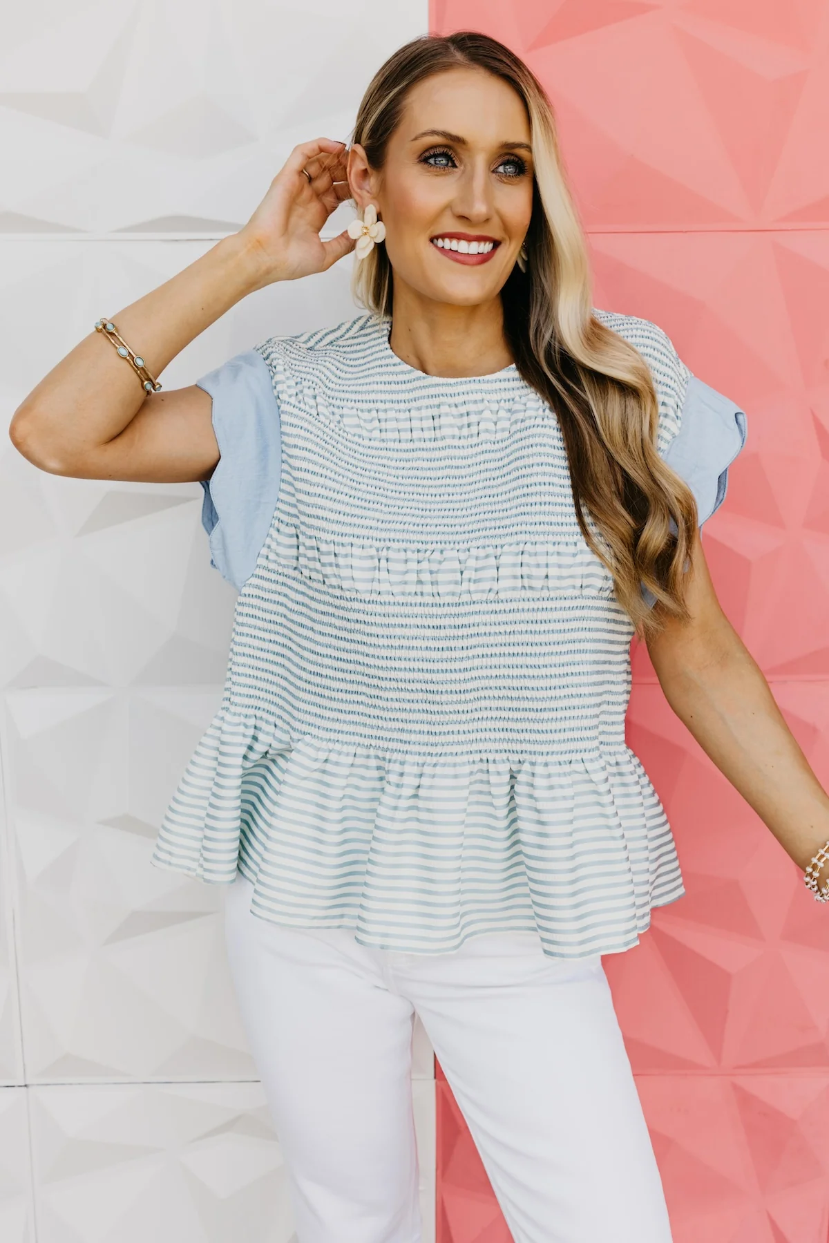 The Nadia Peplum Top - Image 5