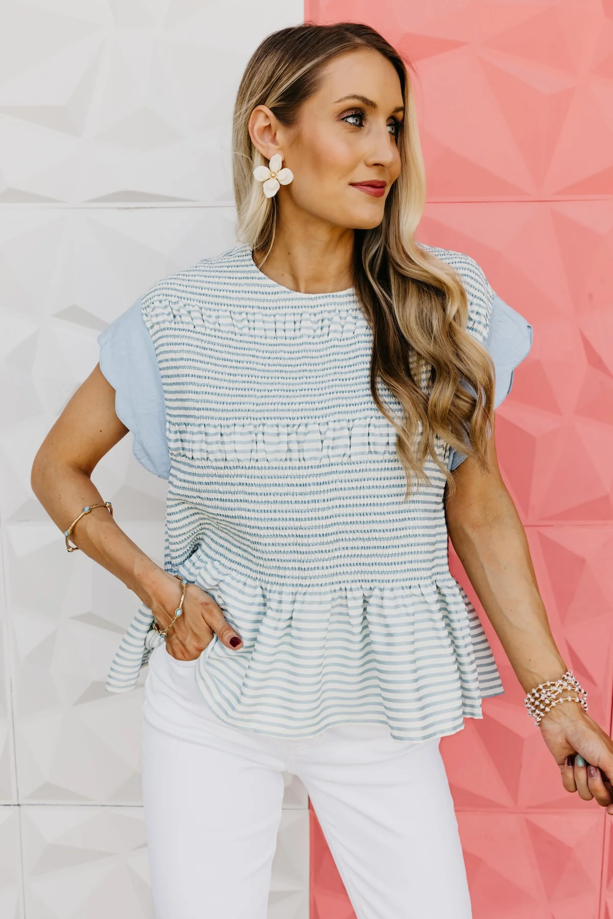 The Nadia Peplum Top - Image 6