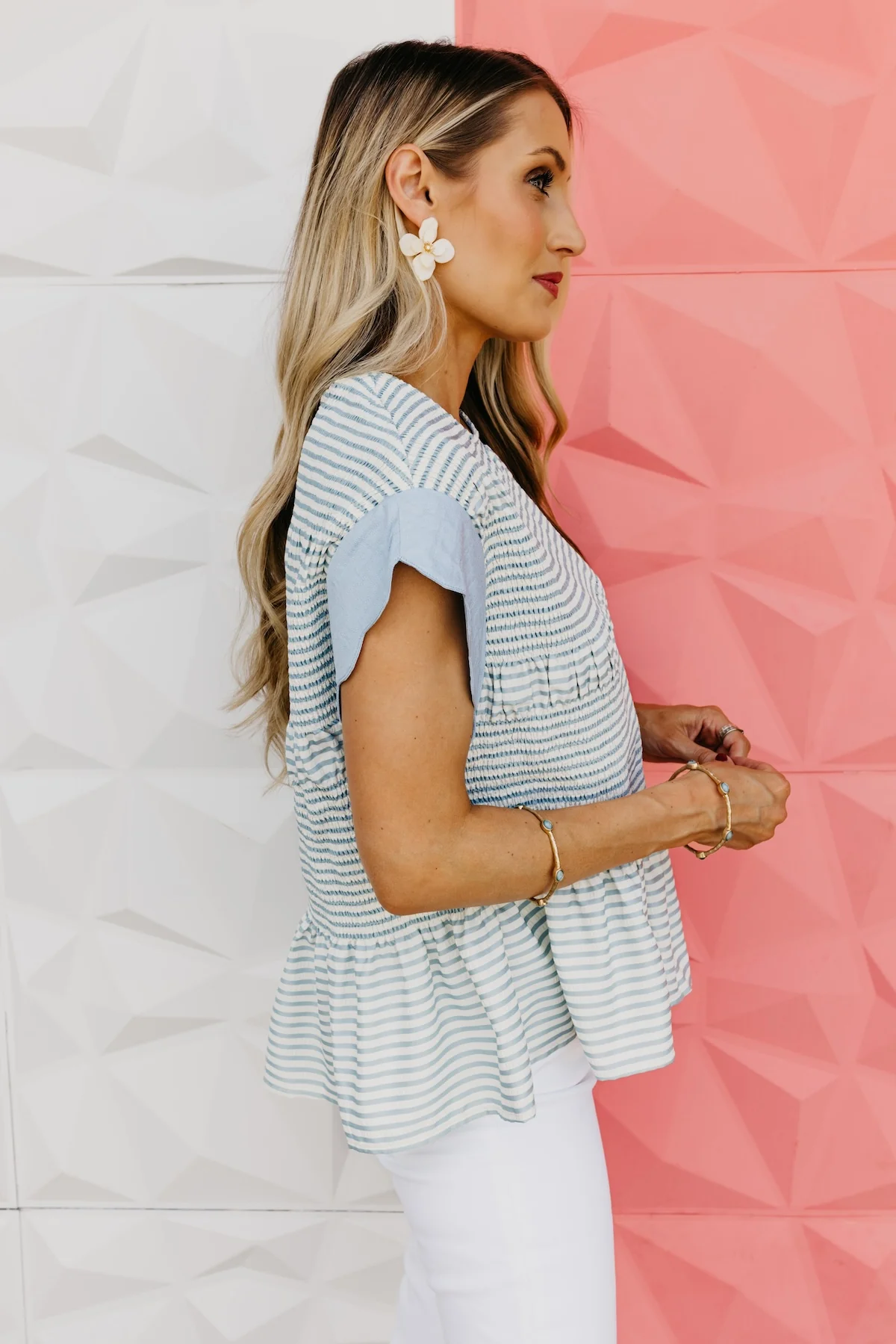 The Nadia Peplum Top - Image 7