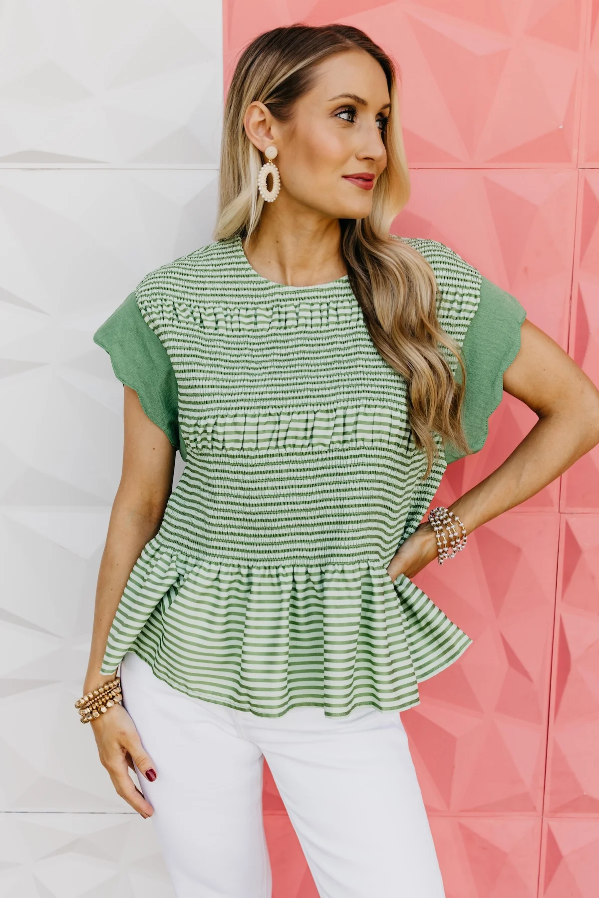 The Nadia Peplum Top - Image 6