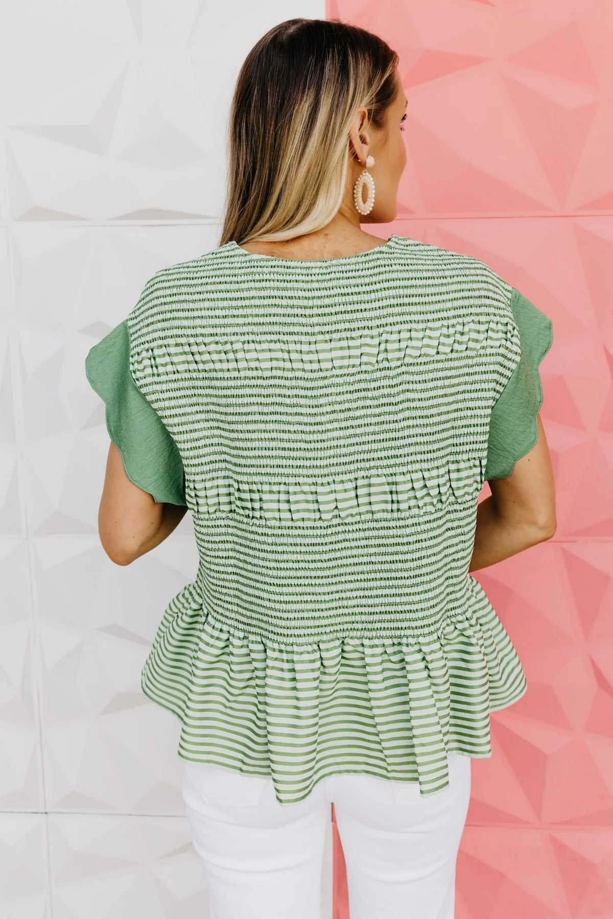 The Nadia Peplum Top - Image 9