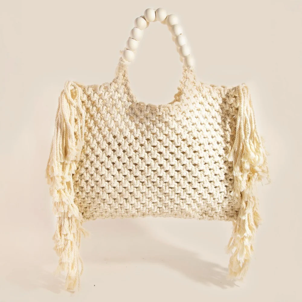 The Nash Knit Fringe Bag - Image 3