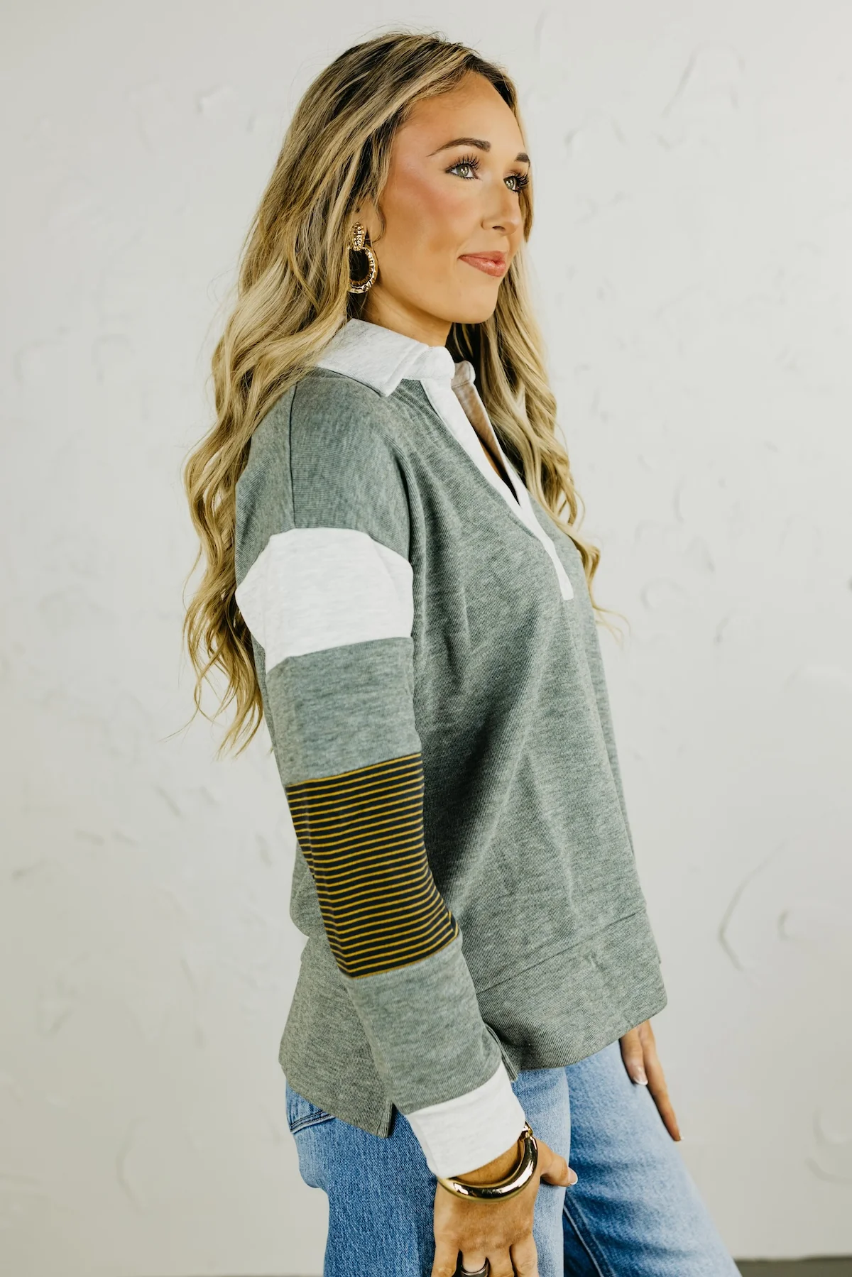 The Natalie Brushed Pullover Top - Image 10