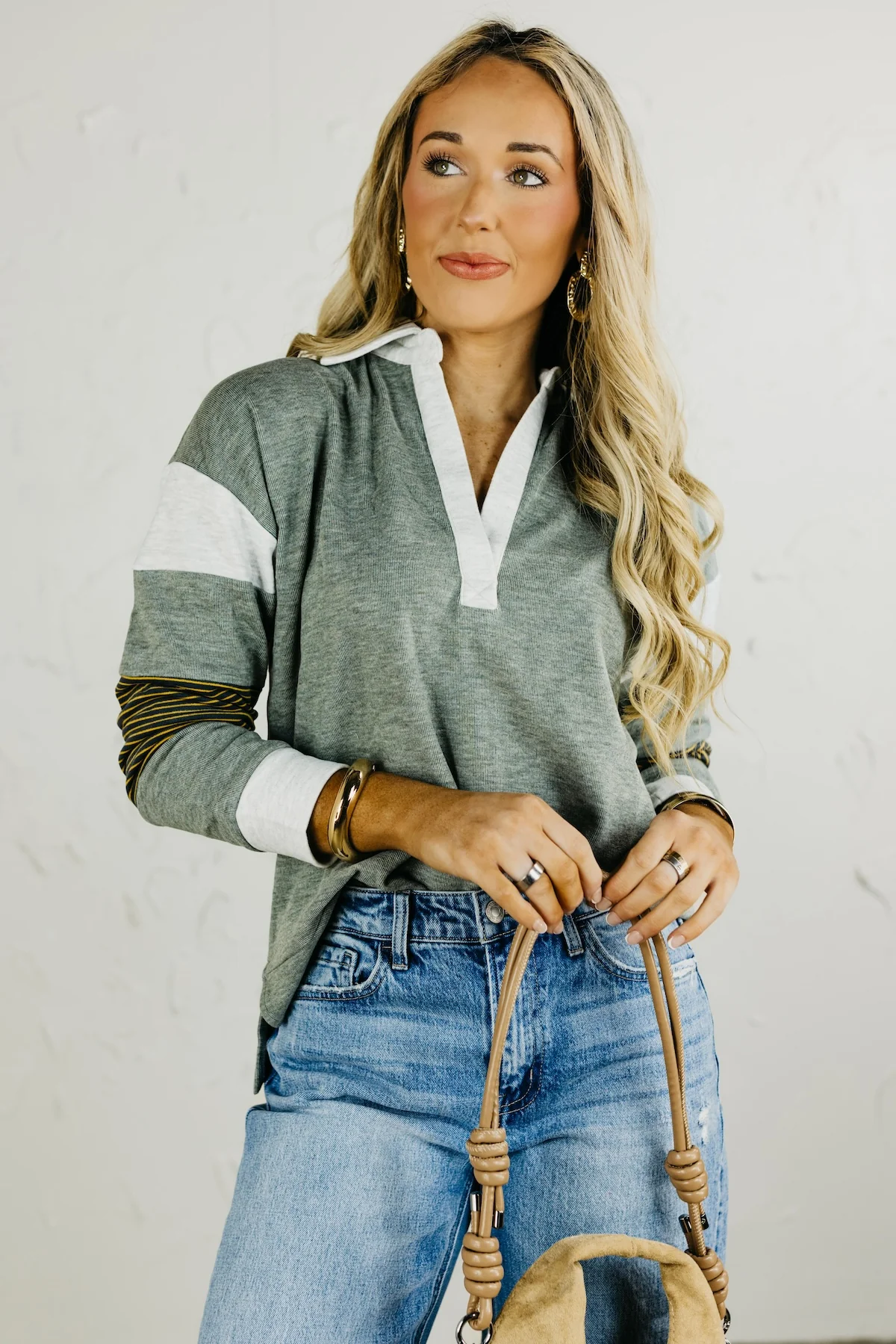 The Natalie Brushed Pullover Top - Image 4