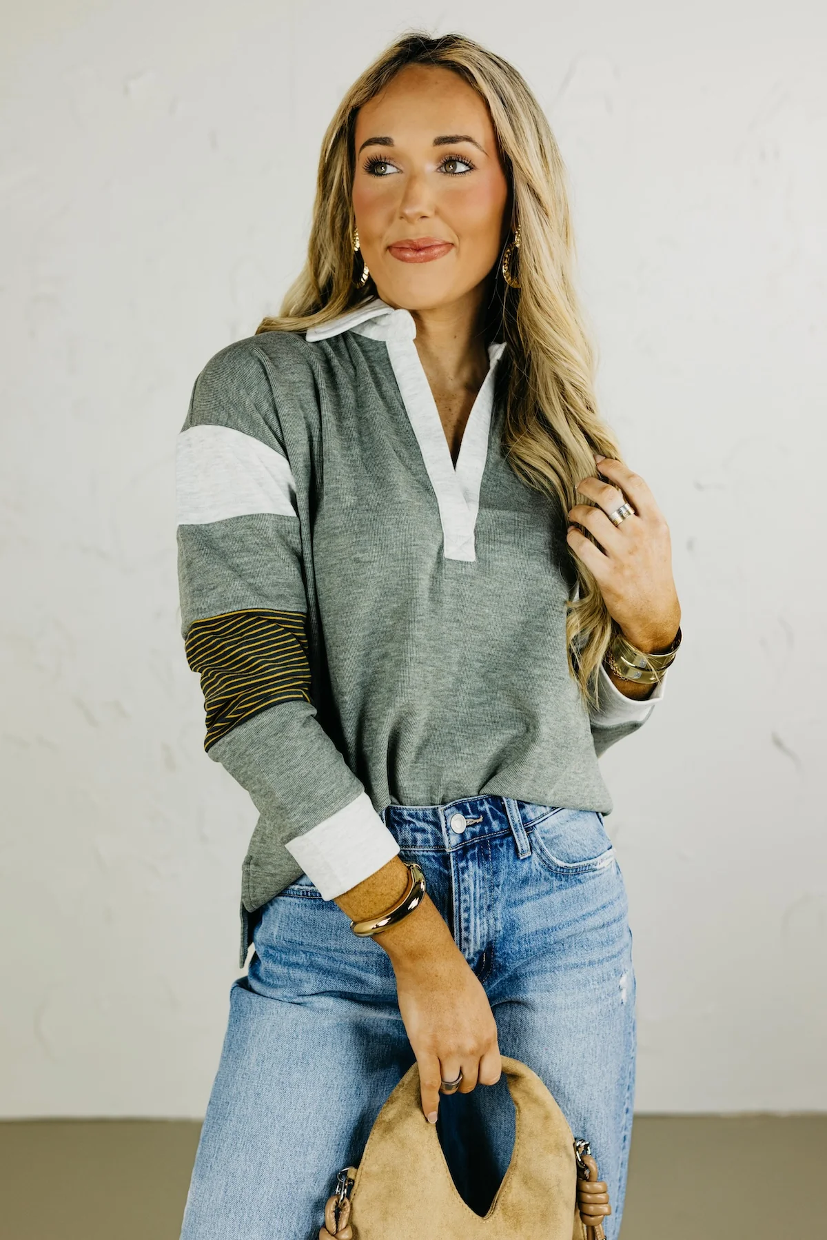 The Natalie Brushed Pullover Top - Image 7