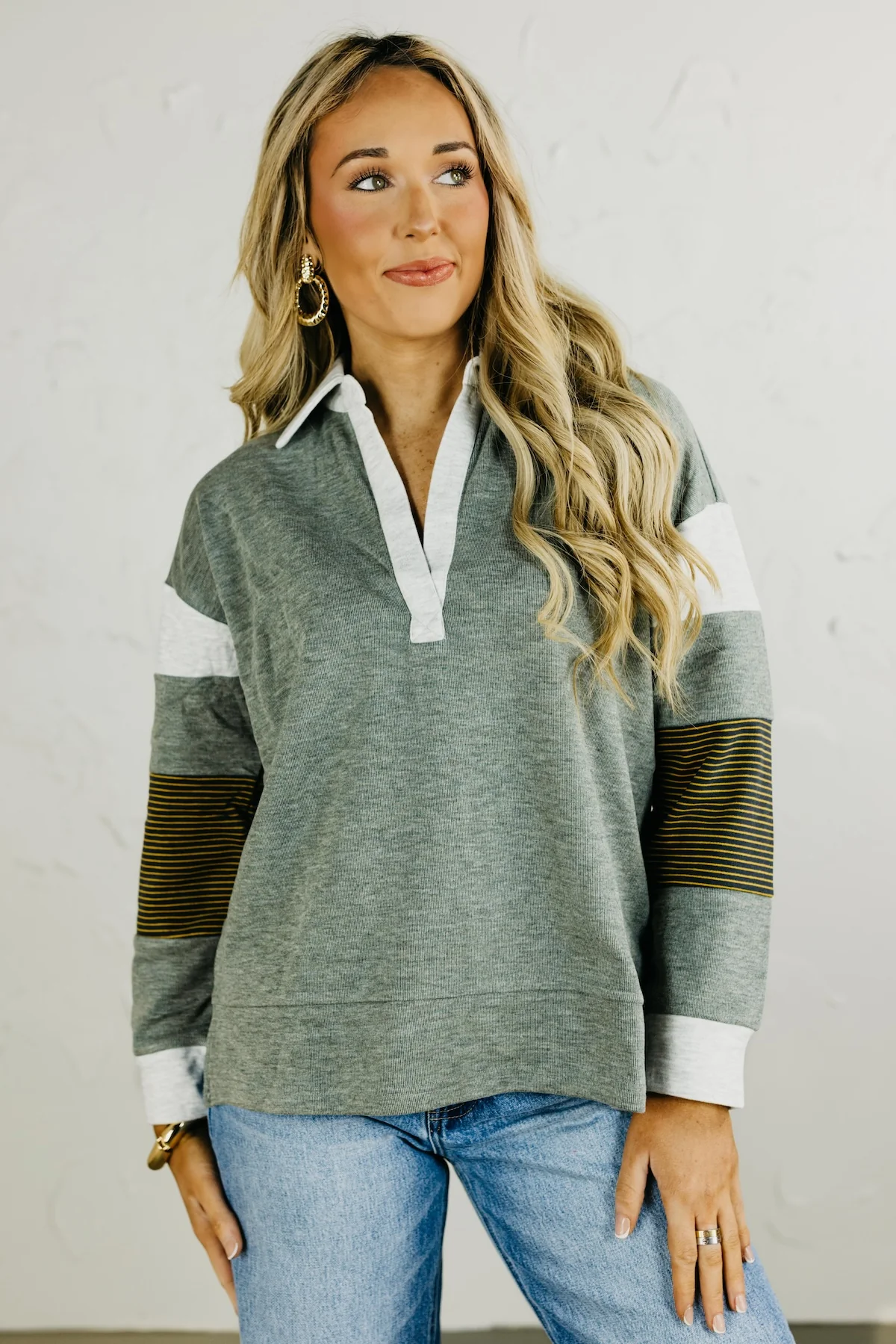 The Natalie Brushed Pullover Top - Image 9