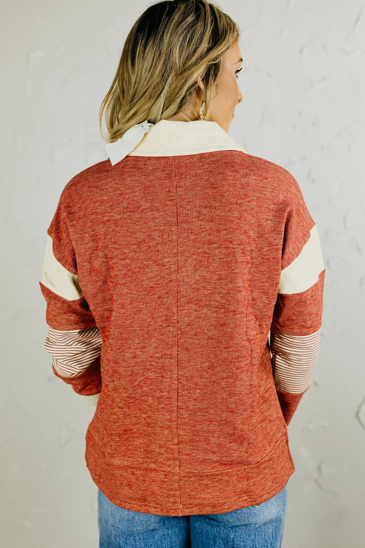 The Natalie Brushed Pullover Top - Image 10