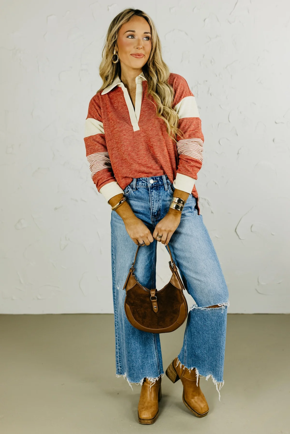 The Natalie Brushed Pullover Top - Image 6