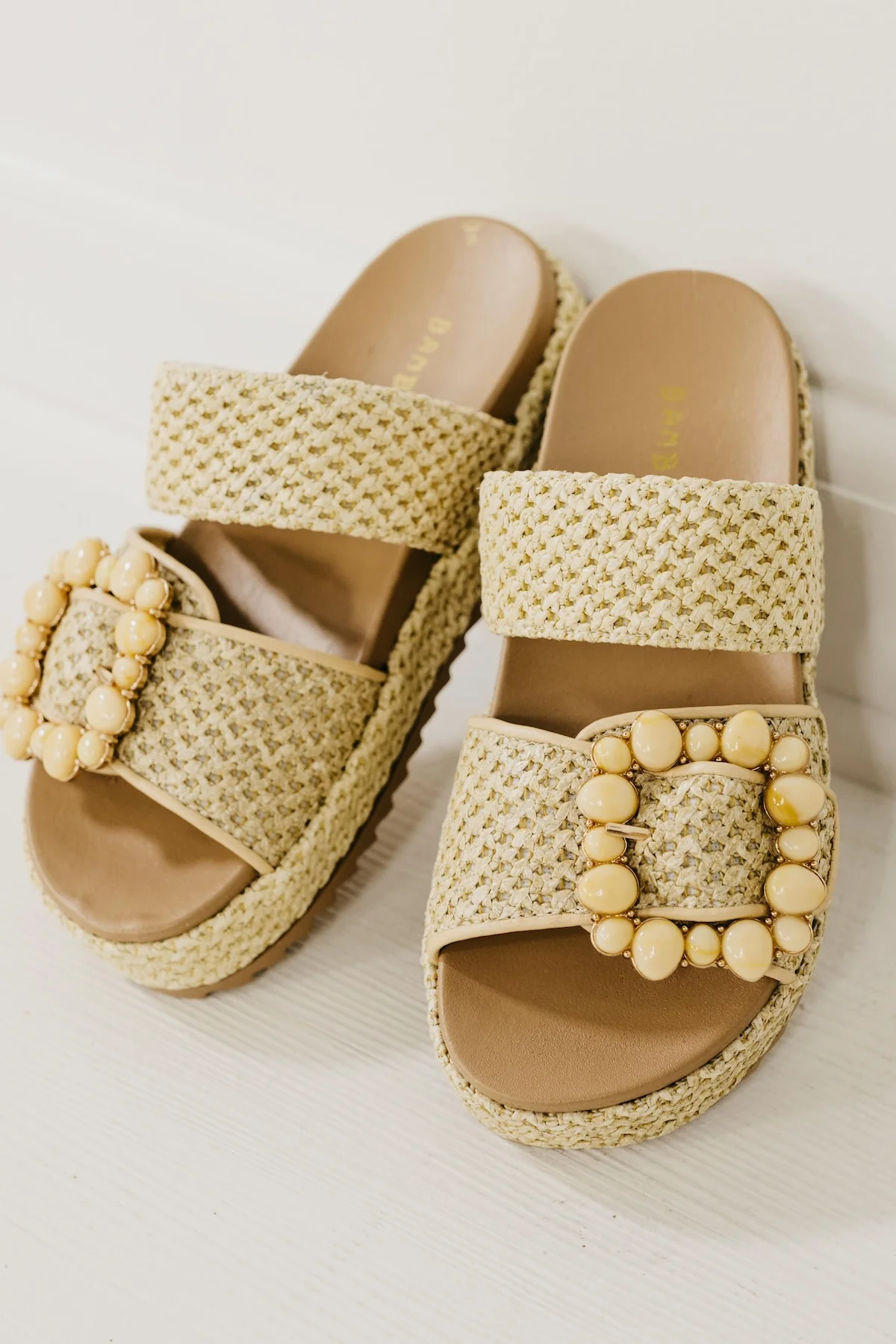 The NewYork Woven Platform Slide - Image 2