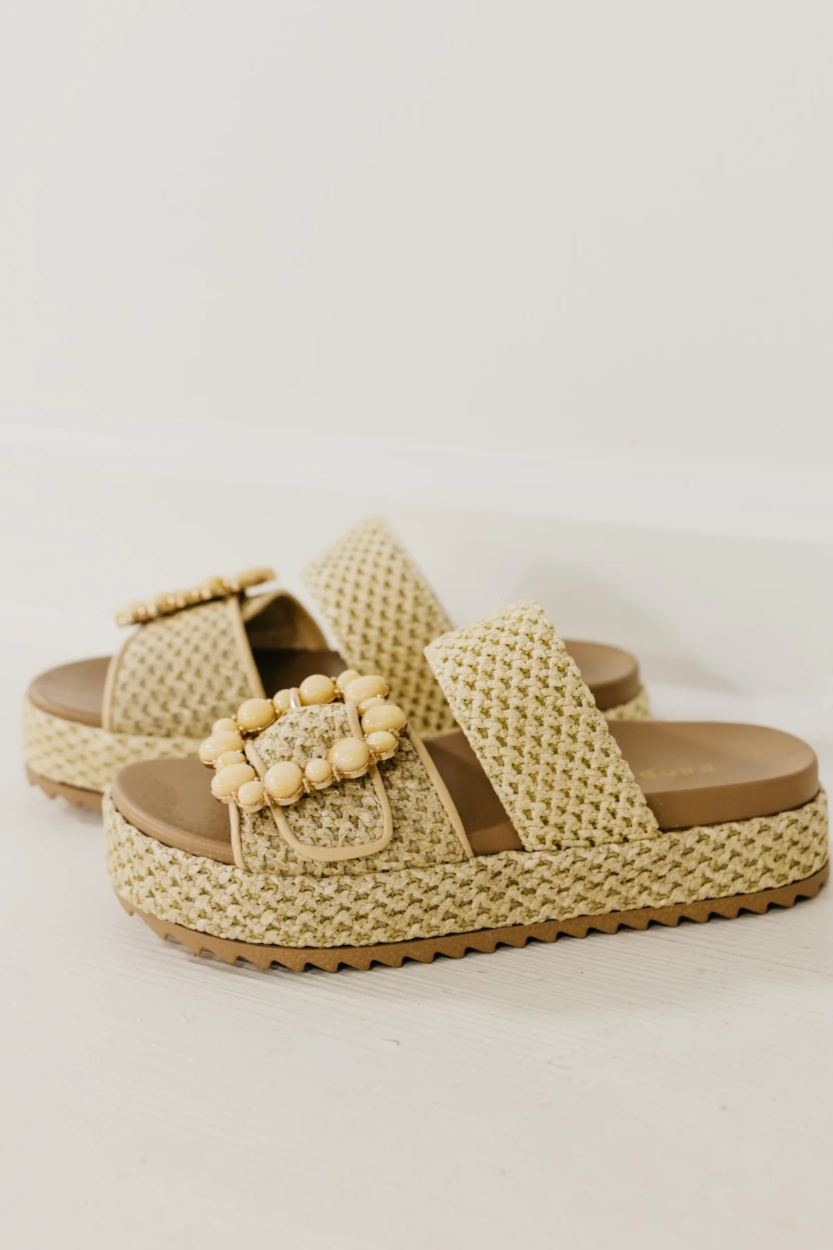 The NewYork Woven Platform Slide - Image 3