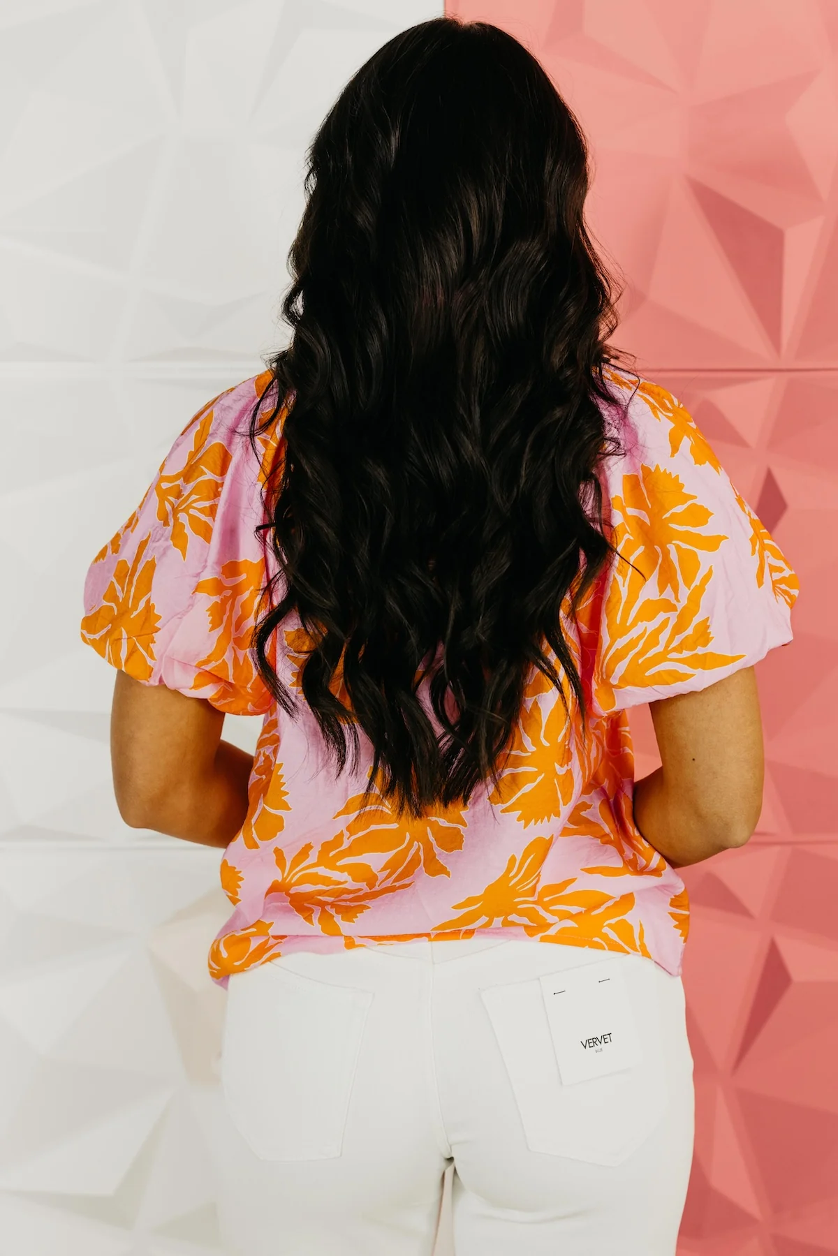 The Nolan Puff Sleeve Floral Top - Image 9