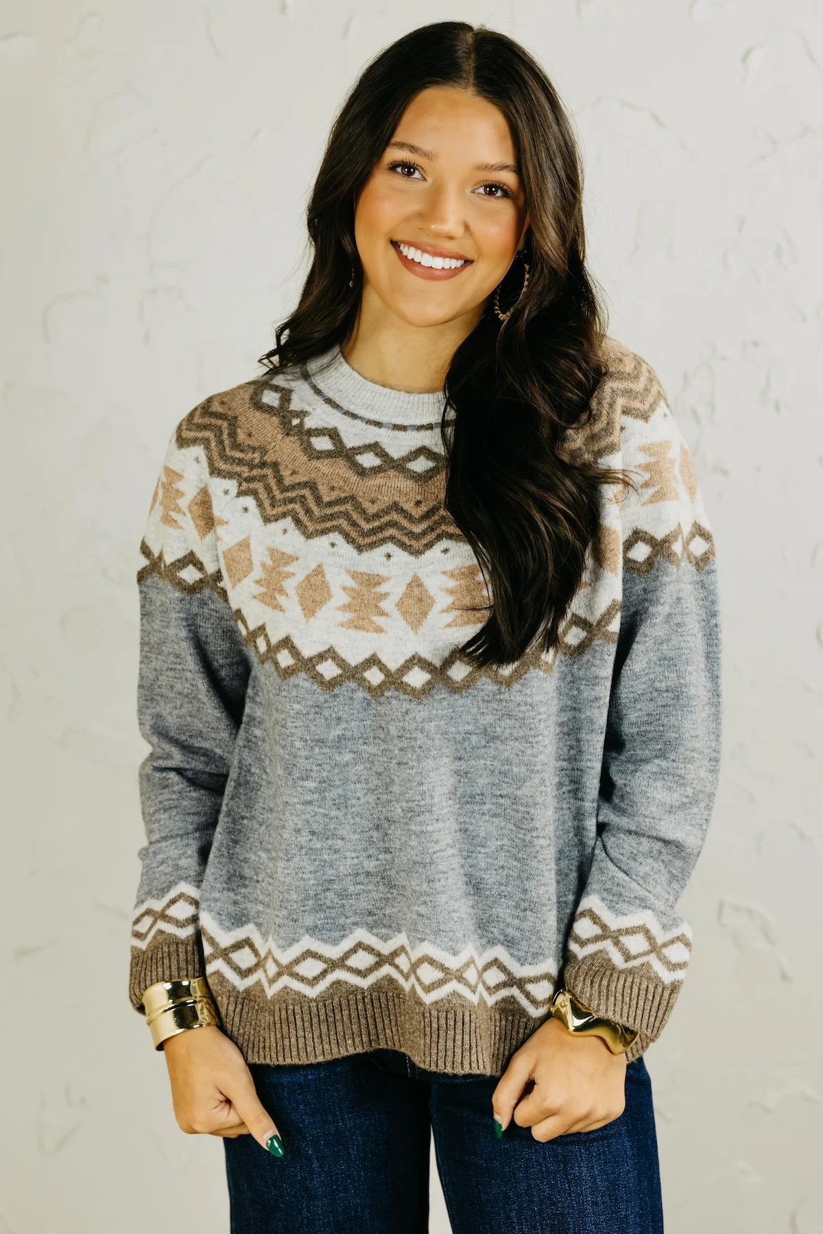 The Nora Nordic Sweater - Image 4