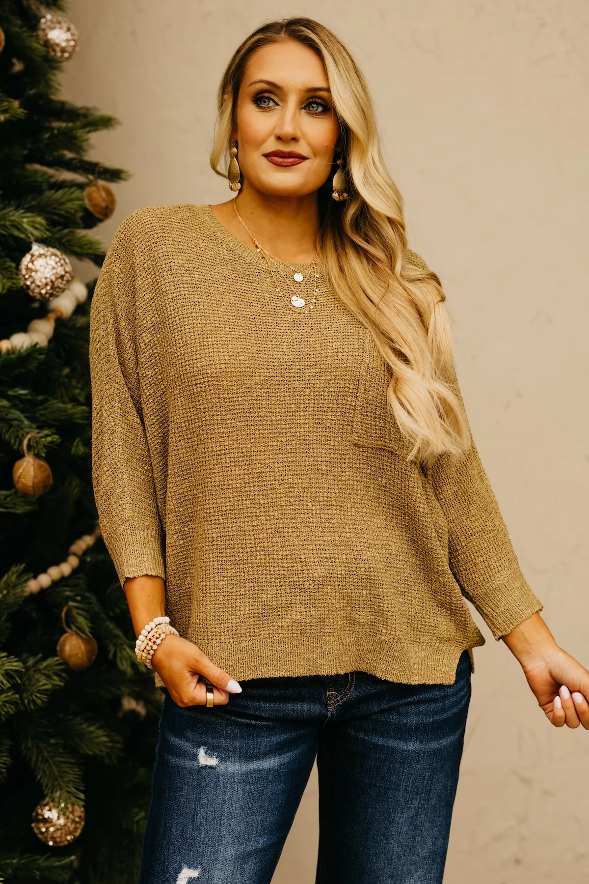The Norma Dolman Sleeve Pocket Sweater - Image 10
