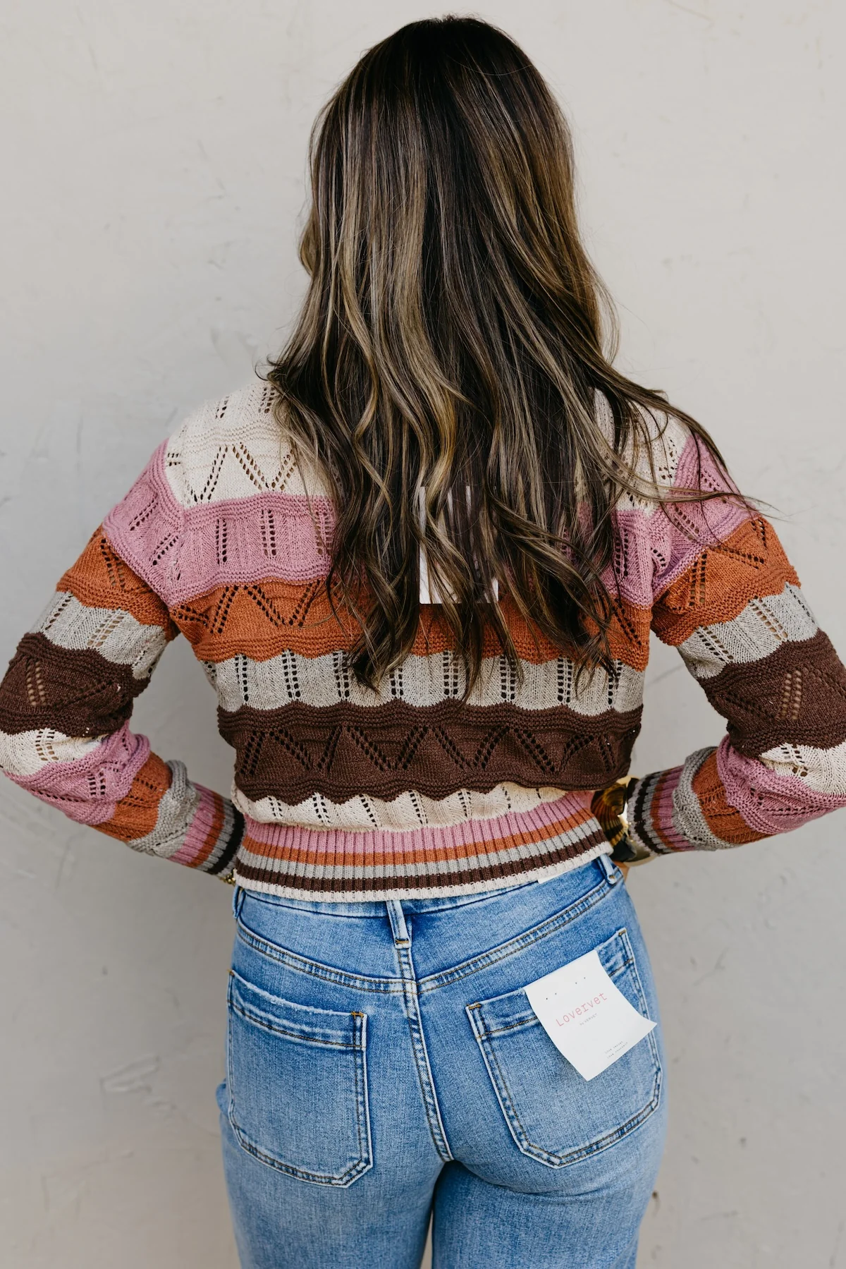 The Nova Wavy Striped Sweater - Image 14