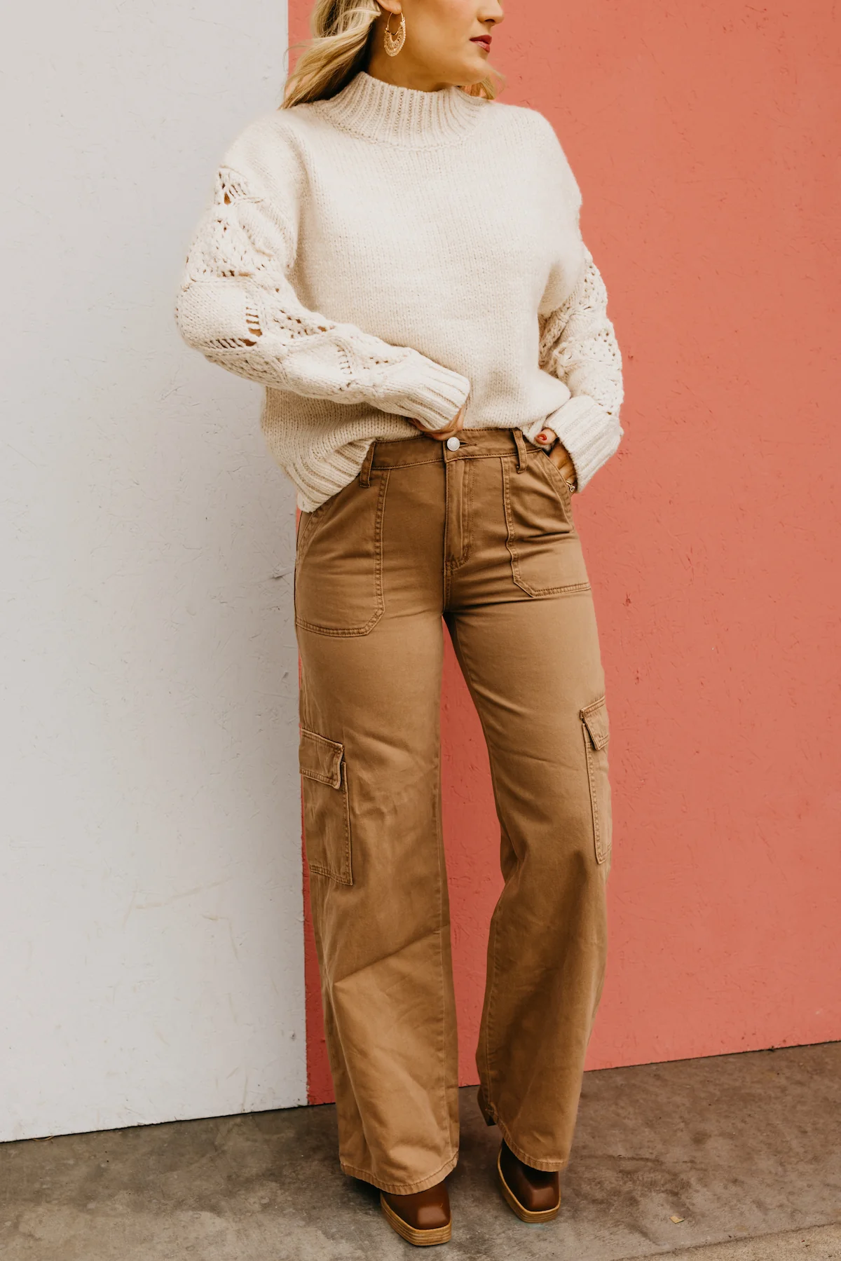 Vervet Denim | The Olivia Utility Cargo Denim - Image 3