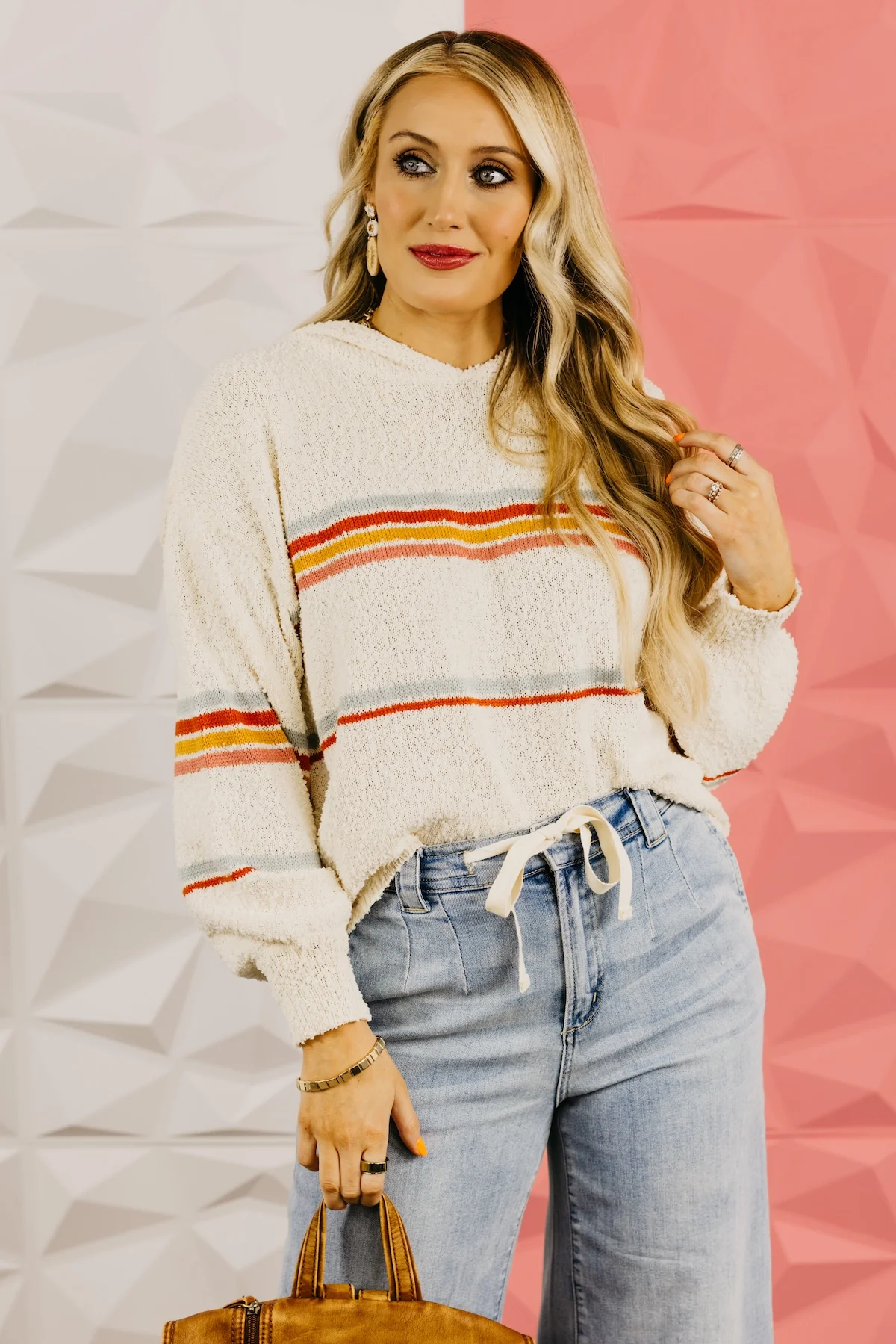 The Oscar Hooded Texture Sweater