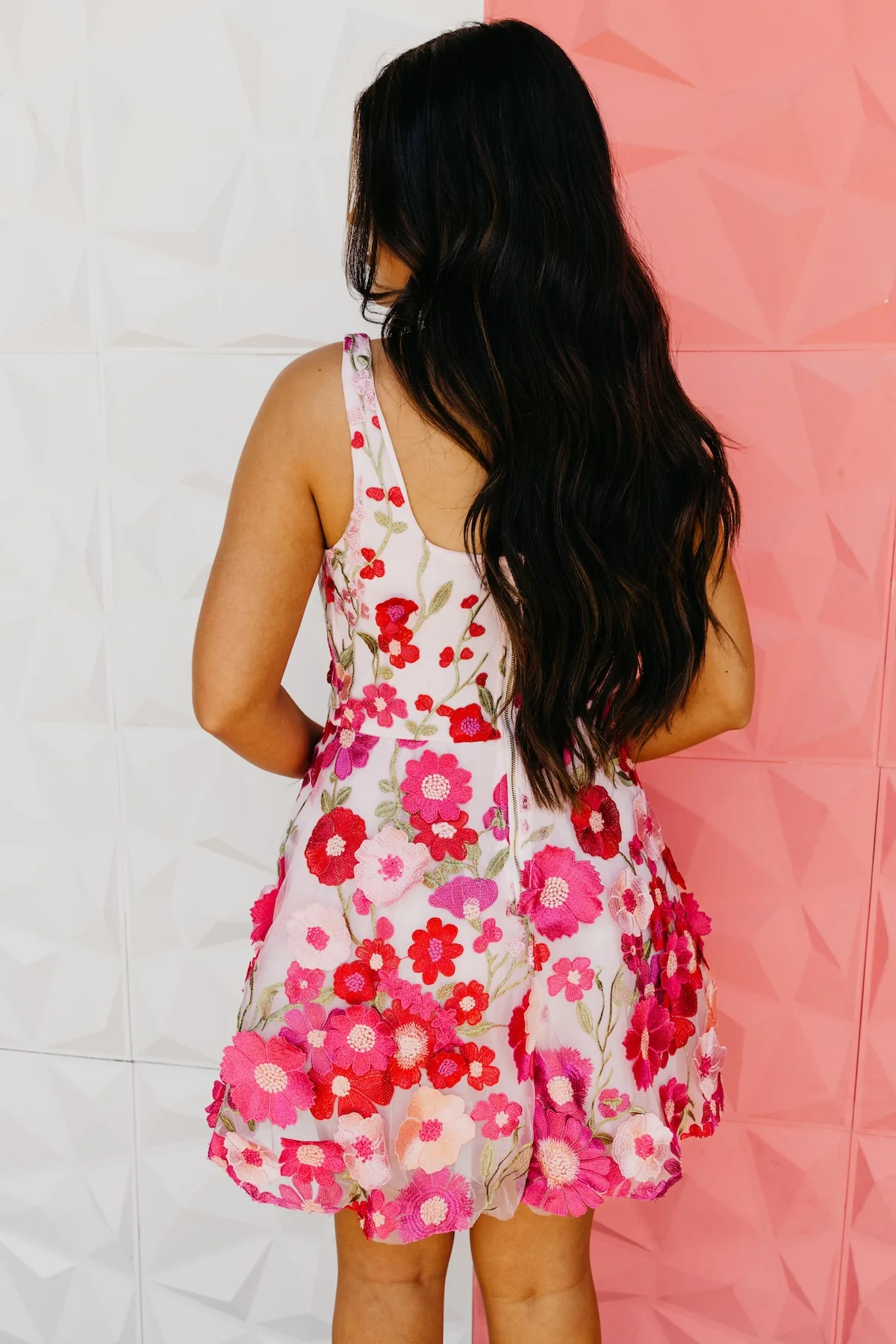 The Porter Floral Mini Dress - Image 7
