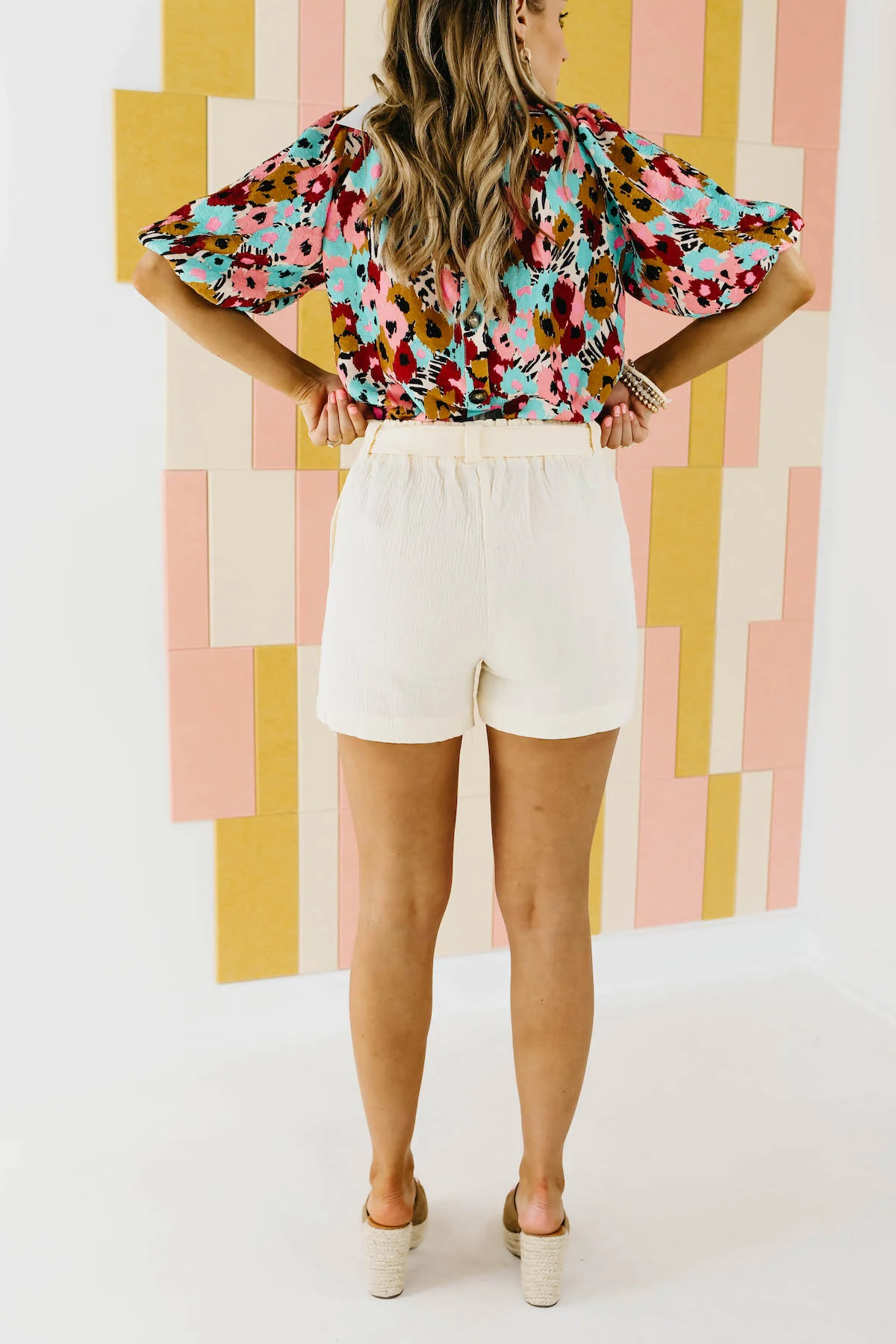 The Priscilla Paperbag Waist Shorts - FINAL SALE - Image 6
