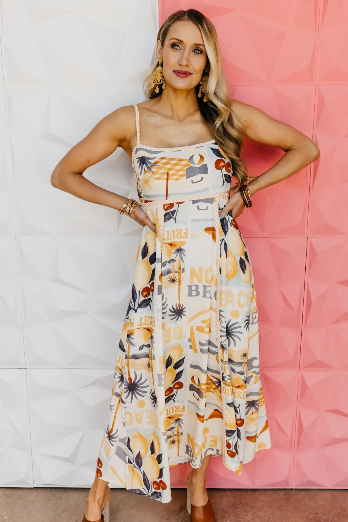 The Raelyn Beach Midi Dress - Image 3