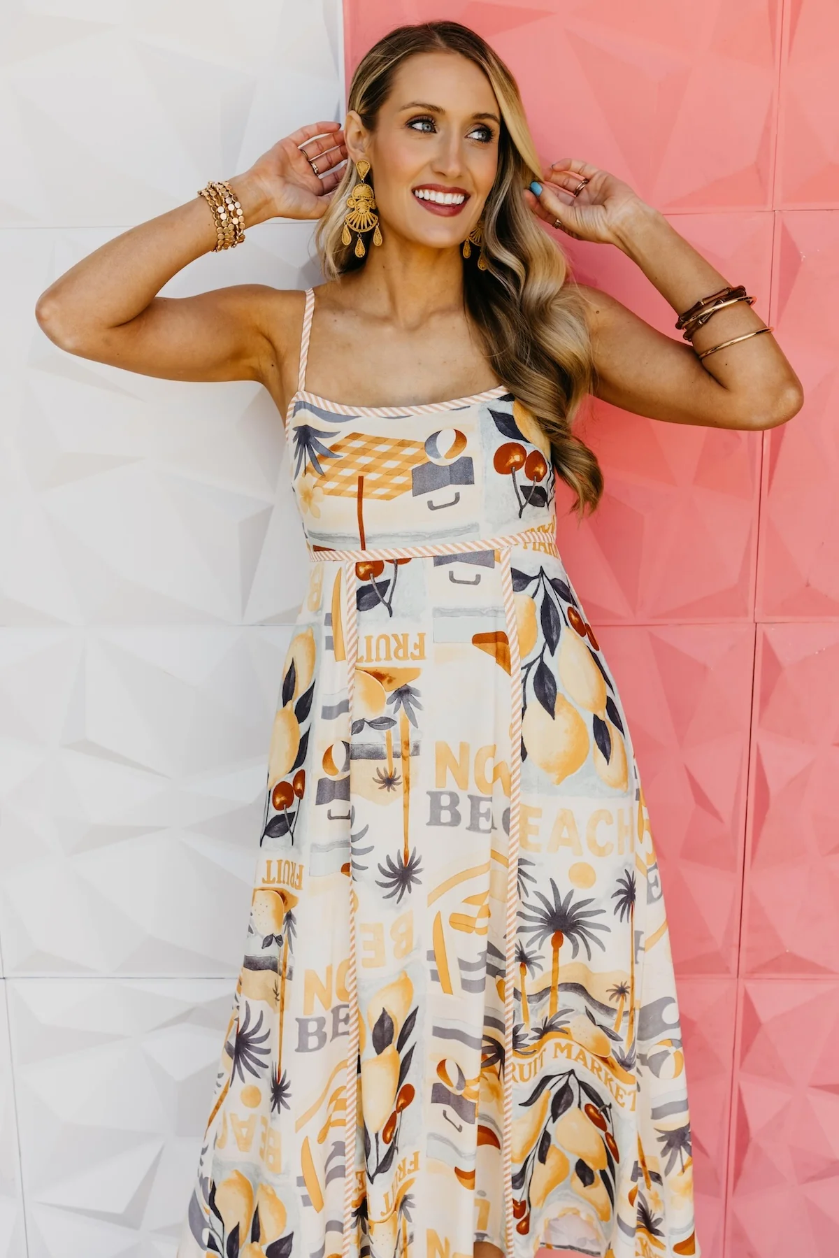 The Raelyn Beach Midi Dress - Image 9
