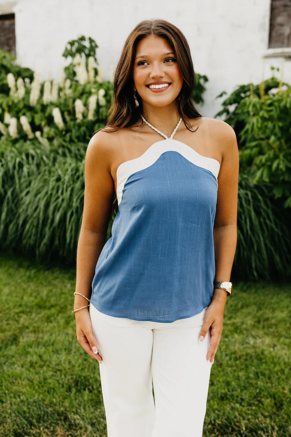 The Raven Wavy Halter Top - Image 5