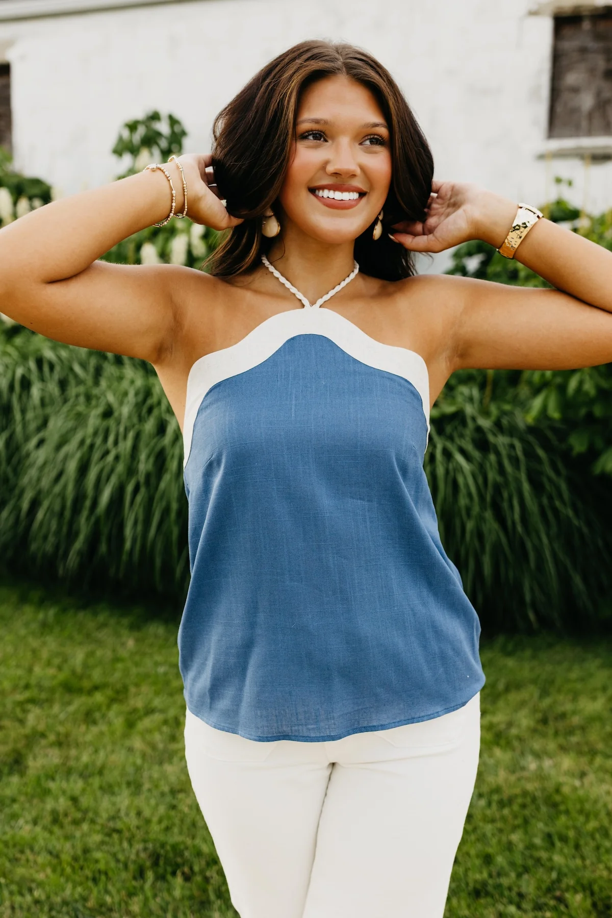 The Raven Wavy Halter Top - Image 6