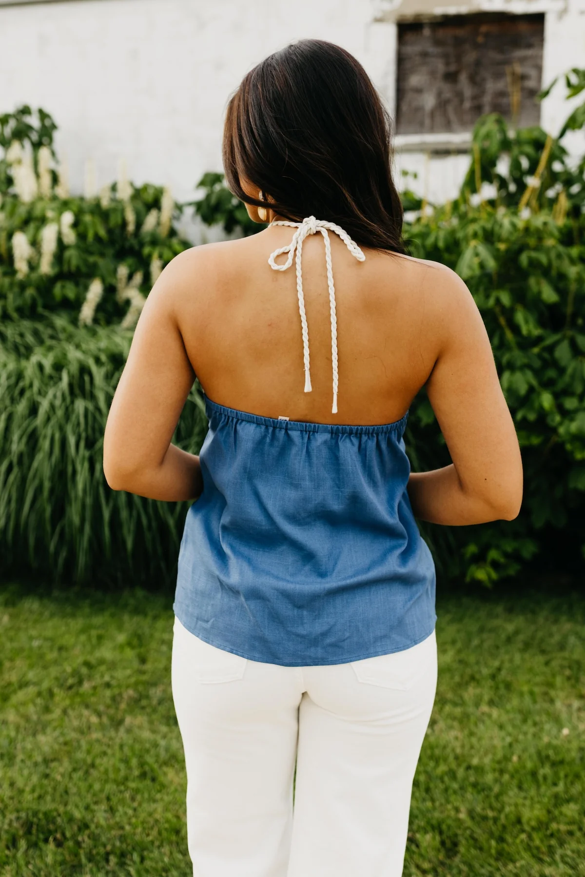 The Raven Wavy Halter Top - Image 8